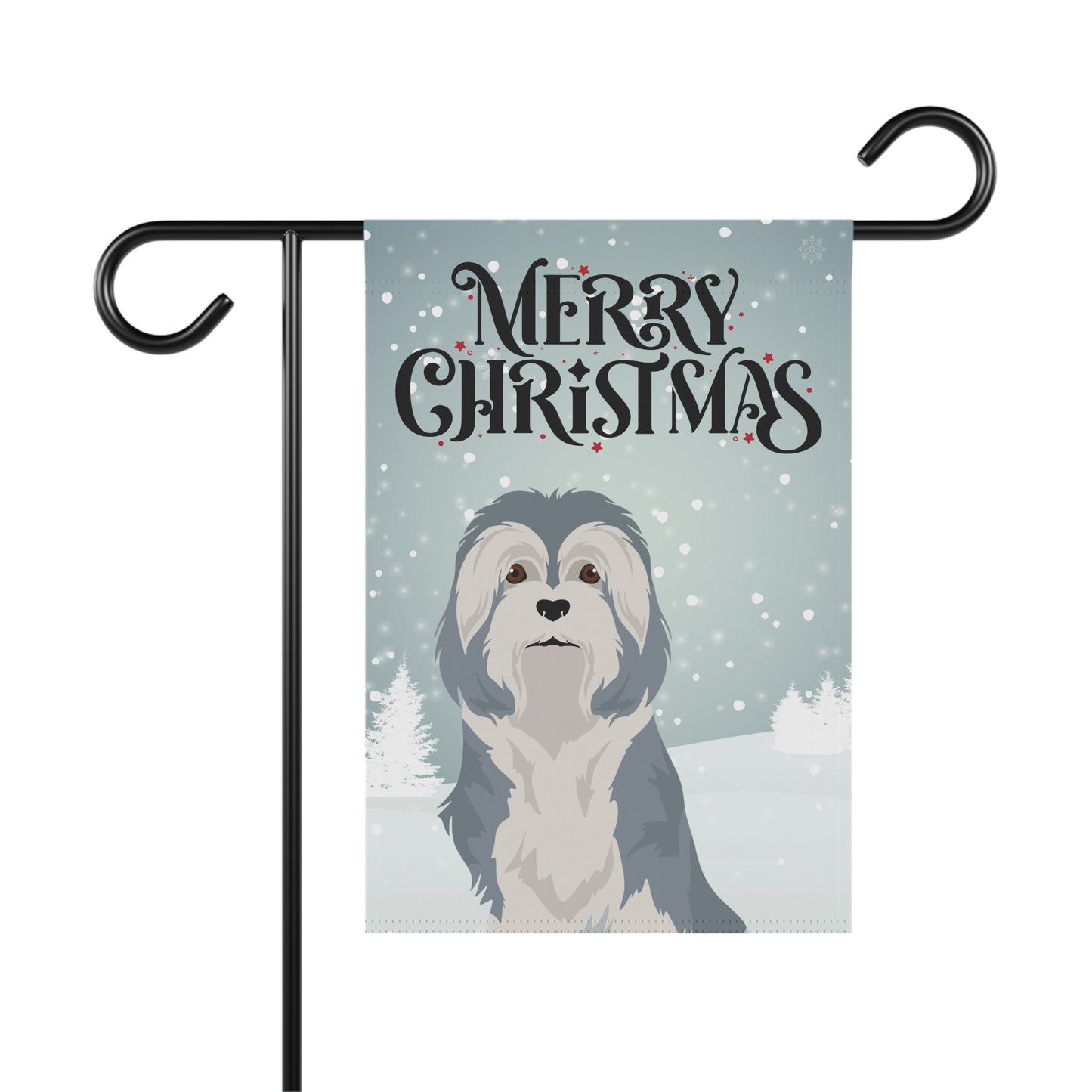 Lowchen Dog Garden Flag