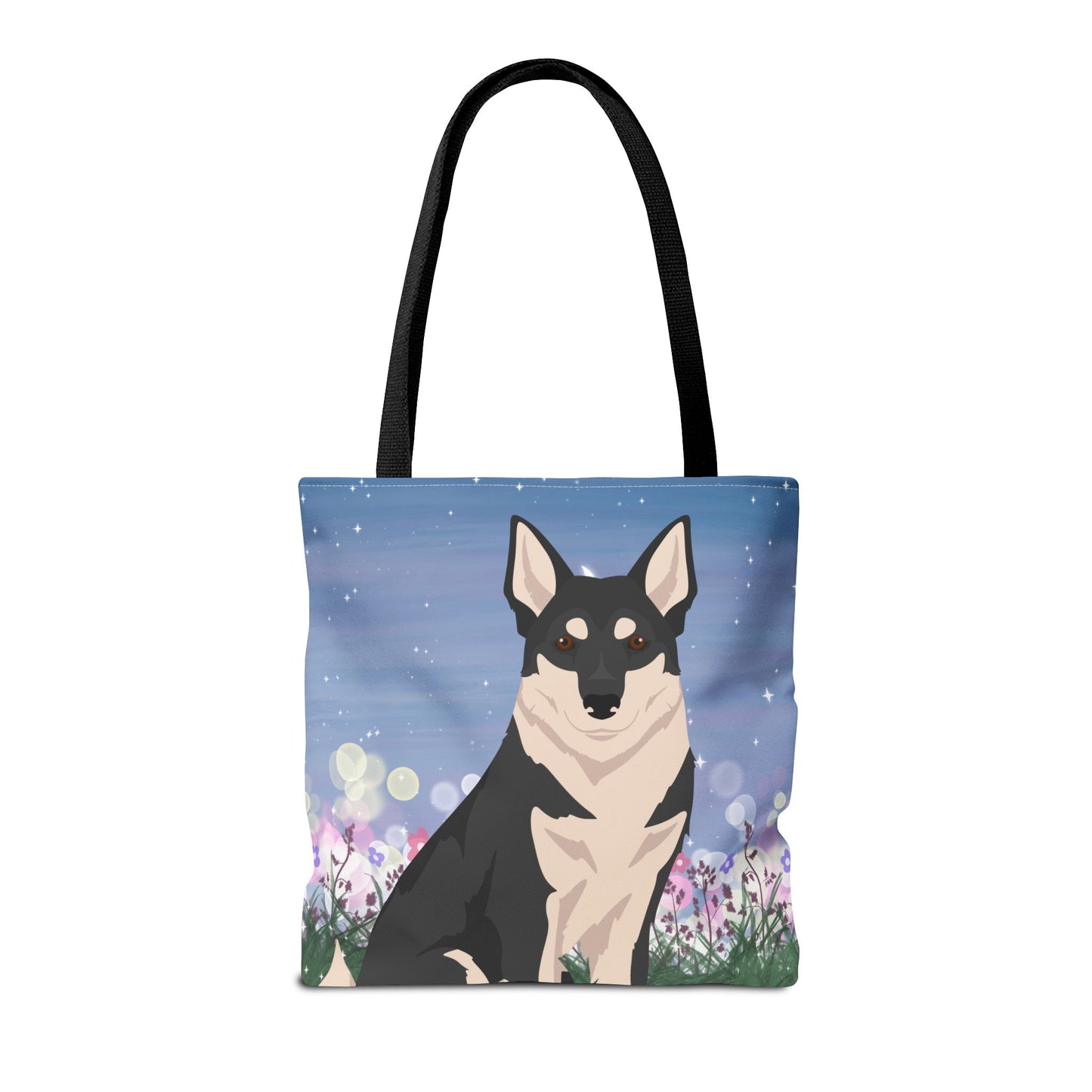 Swedish Elkhound Dog Tote Bag 16x16