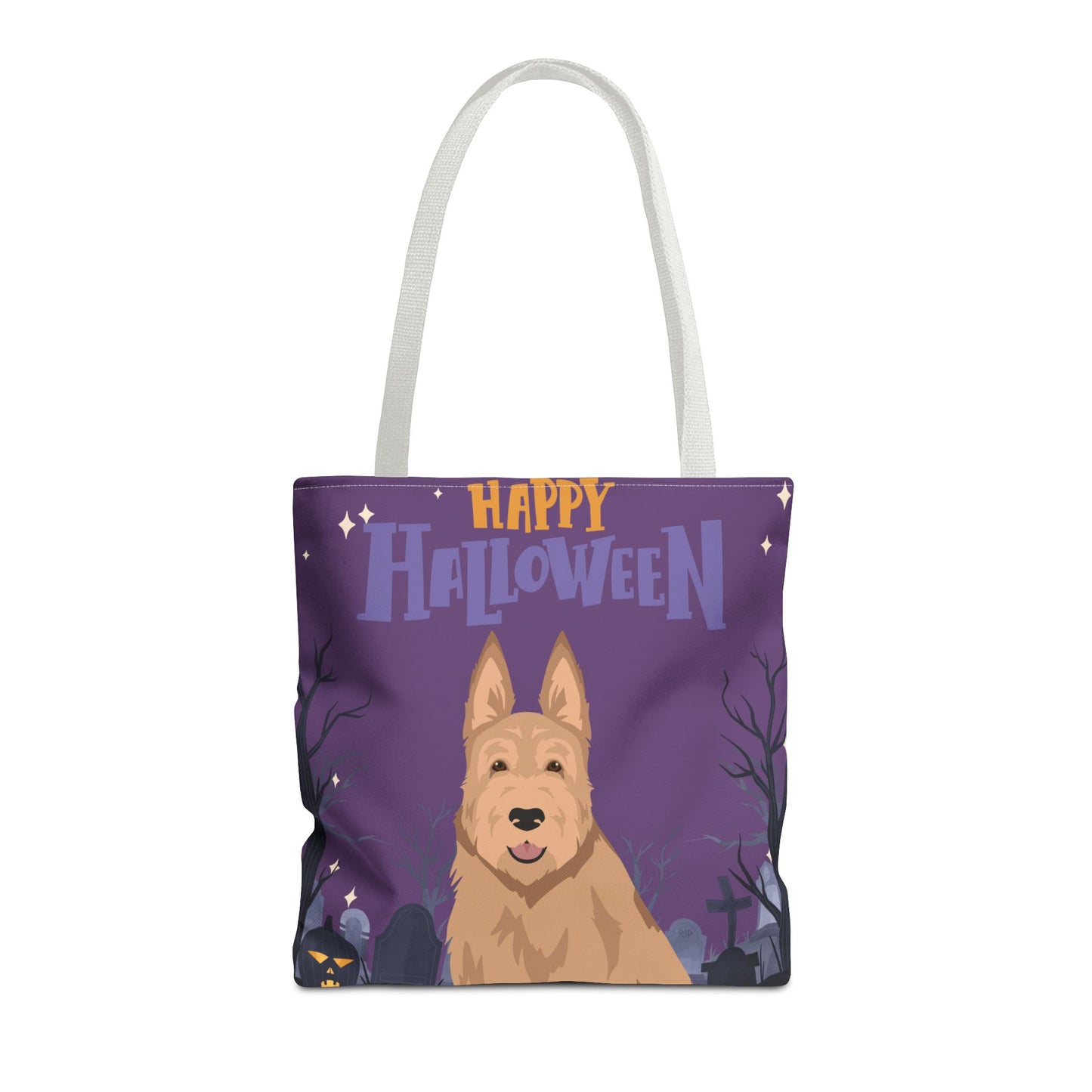 Berger Picard Dog Happy Halloween Tote Bag 16x16