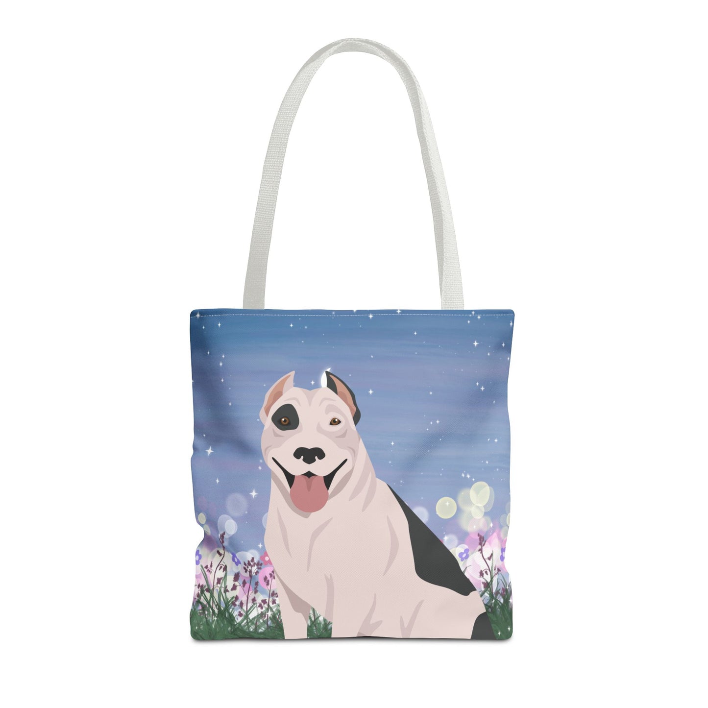 Pit Bull Dog Tote Bag 16x16