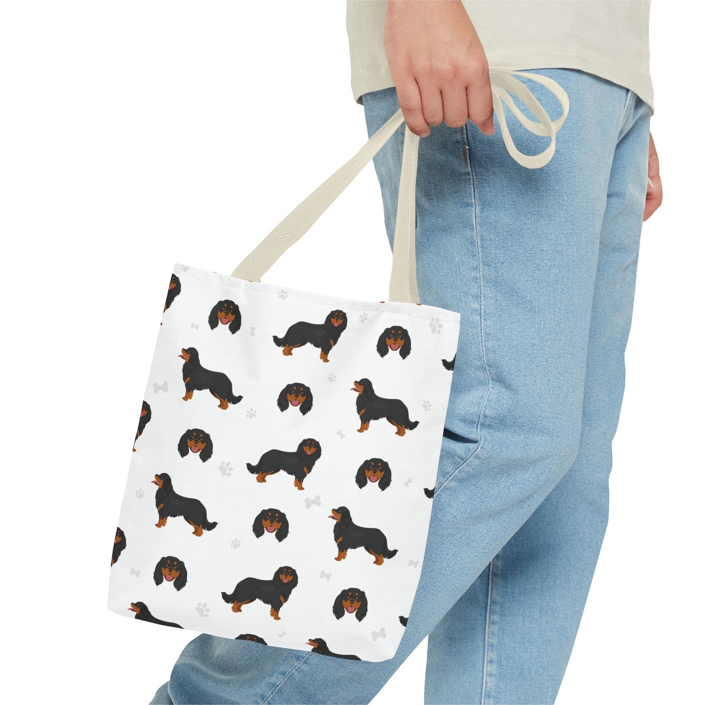 Cavalier King Charles Spaniel Dog Tote Bag