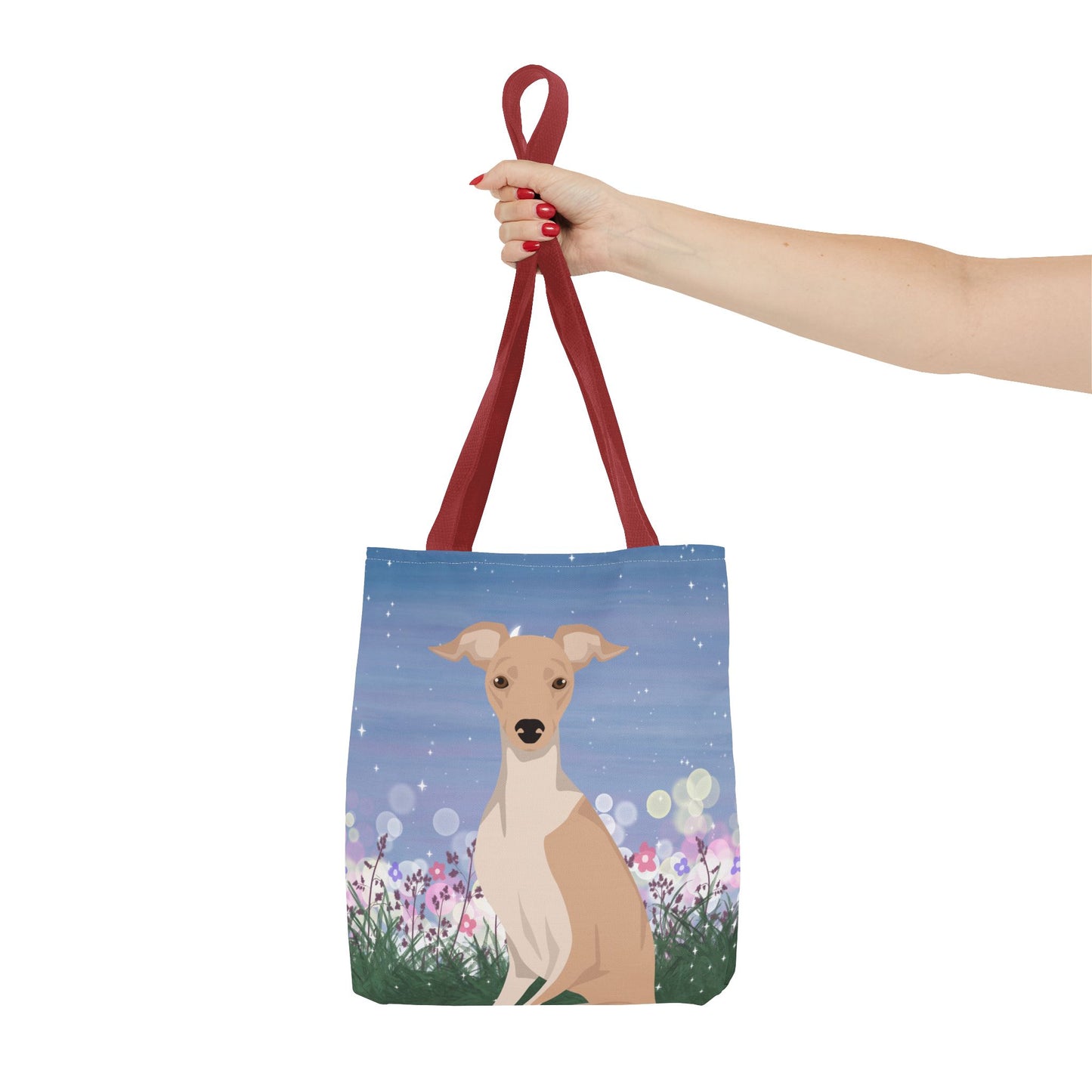 Italian Greyhound Dog Tote Bag 13x13