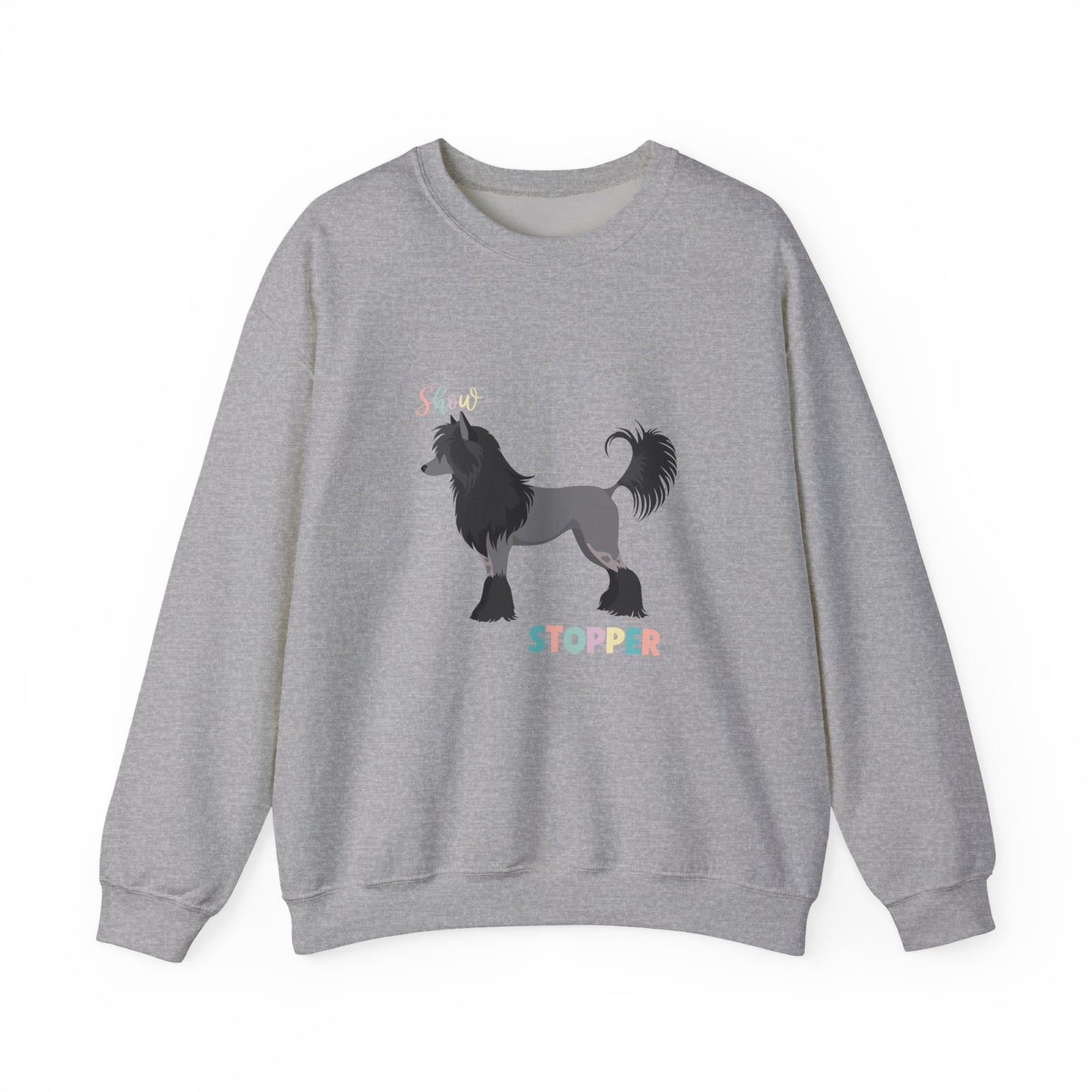Chinese Crested Dog Dog Unisex Heavy Blend Crewneck Sweatshirt