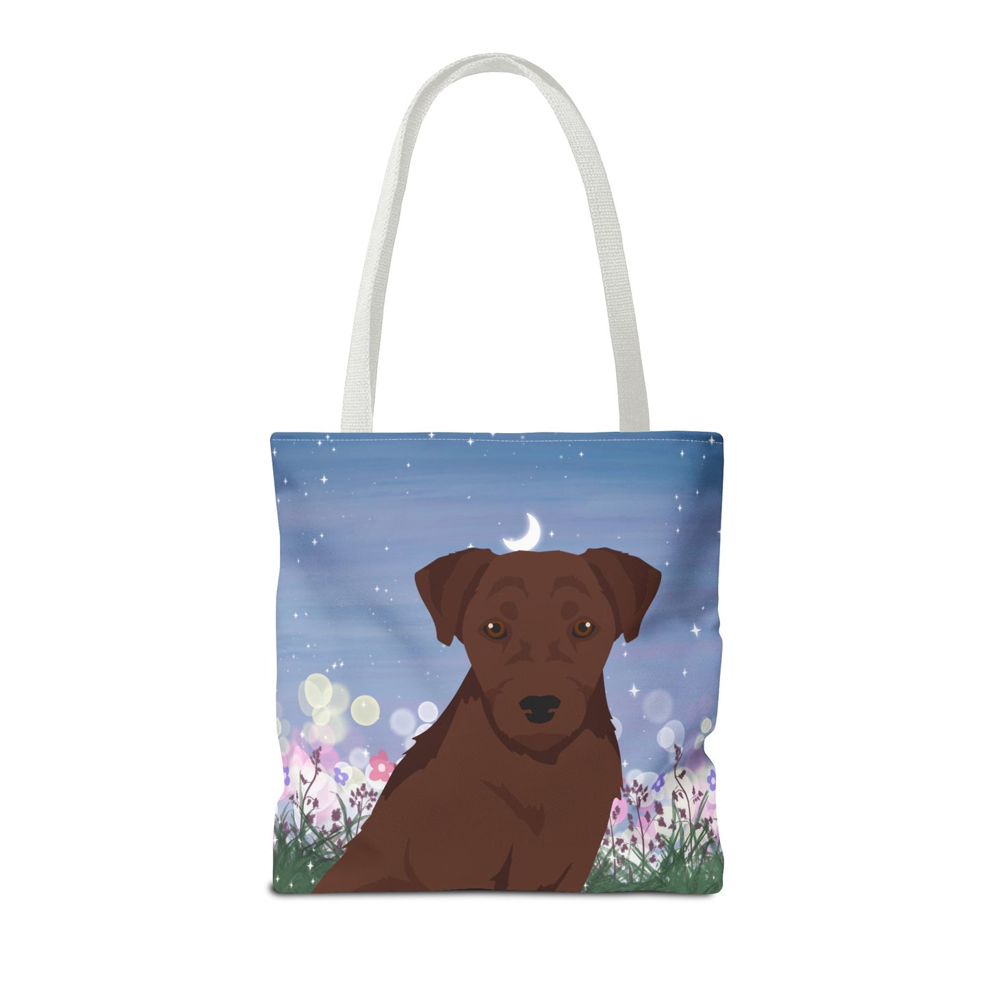 Patterdale Terrier Dog Tote Bag 16x16