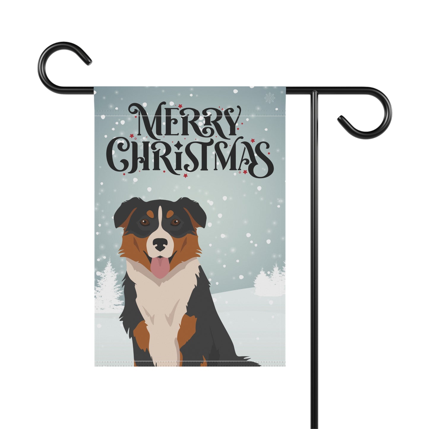 English Shepherd Dog Garden Flag