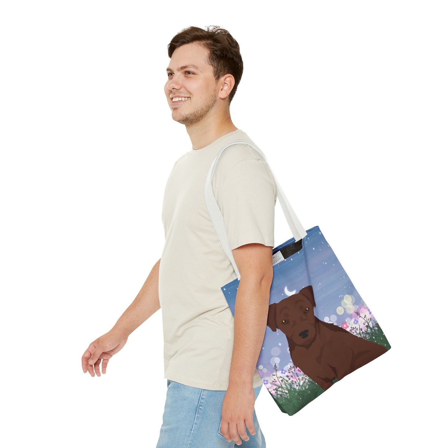 Patterdale Terrier Dog Tote Bag 16x16