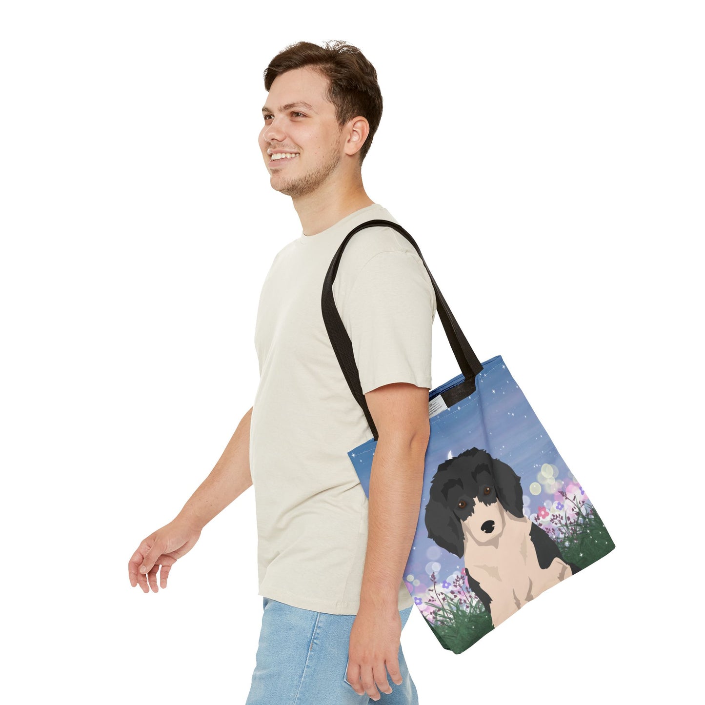 Poodle Dog Tote Bag 16x16