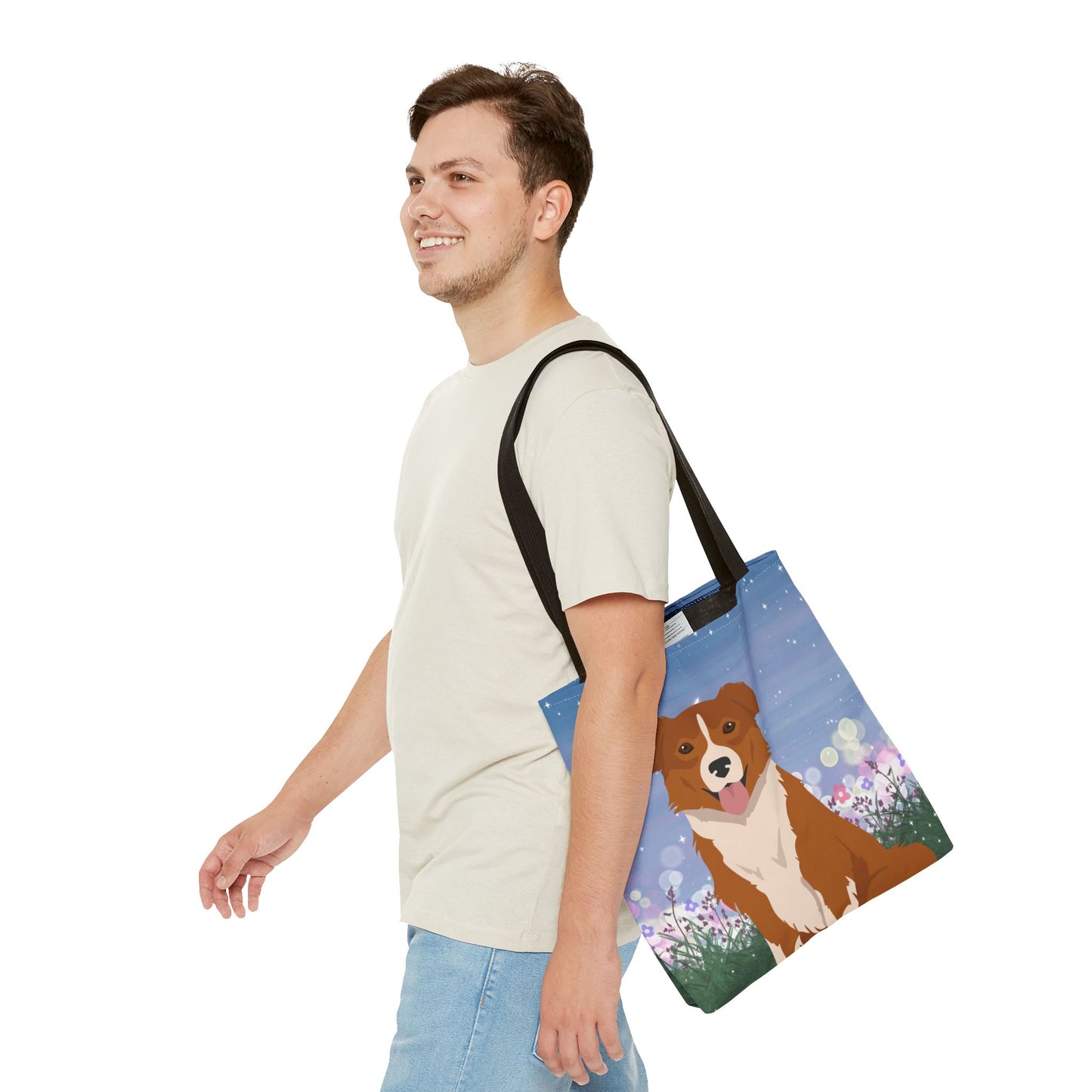 English Shepherd Dog Tote Bag 16x16