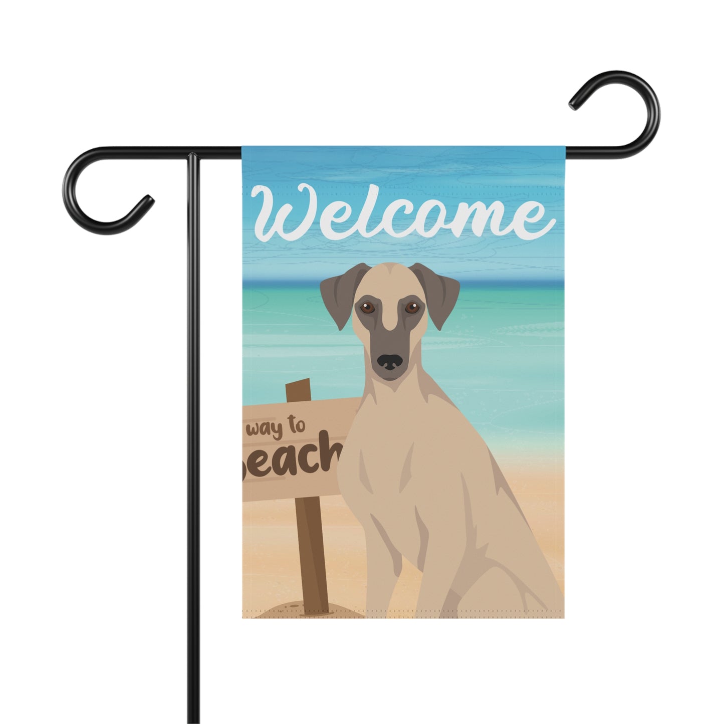 Sloughi Dog Garden Flag