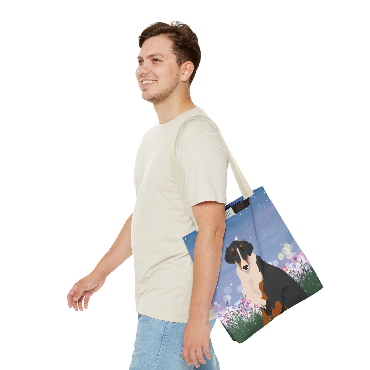Borzoi Dog Tote Bag 16x16