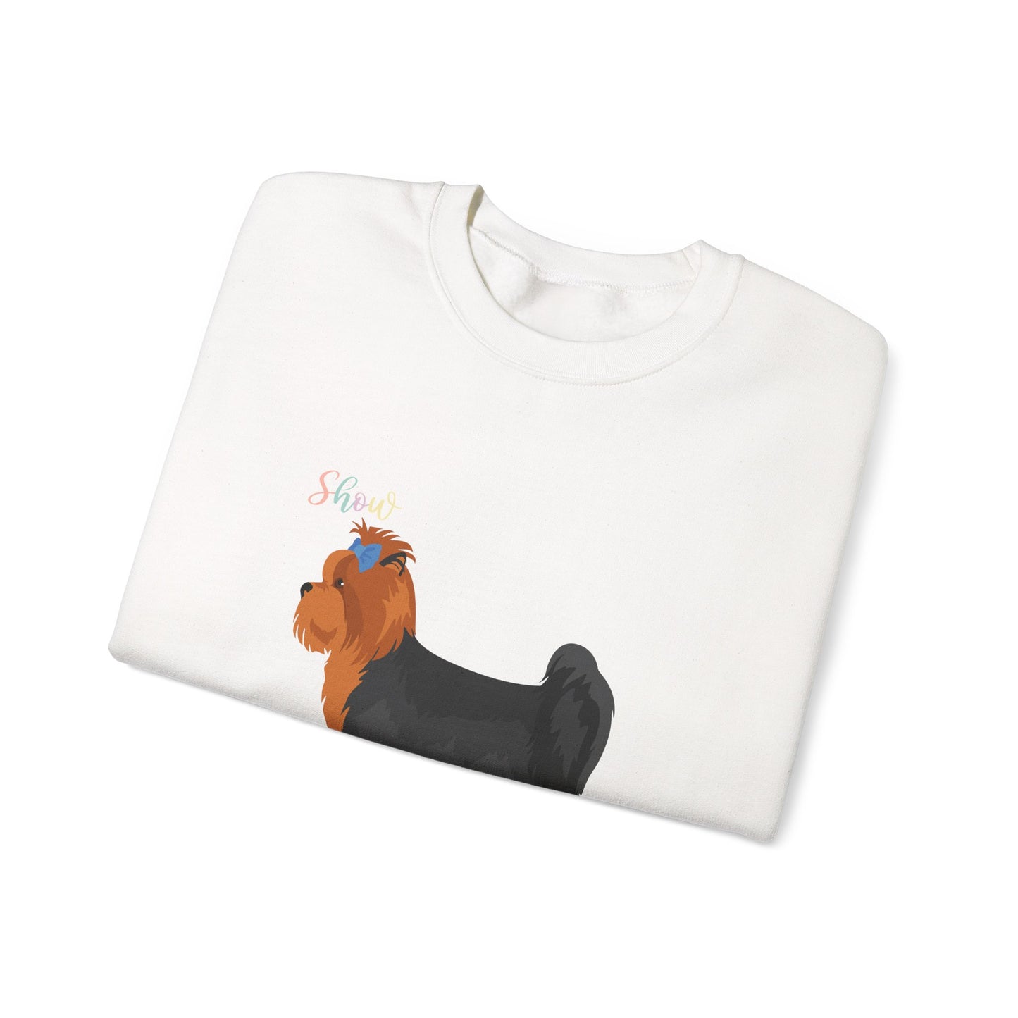 Yorkshire Terrier Dog Unisex Heavy Blend Crewneck Sweatshirt