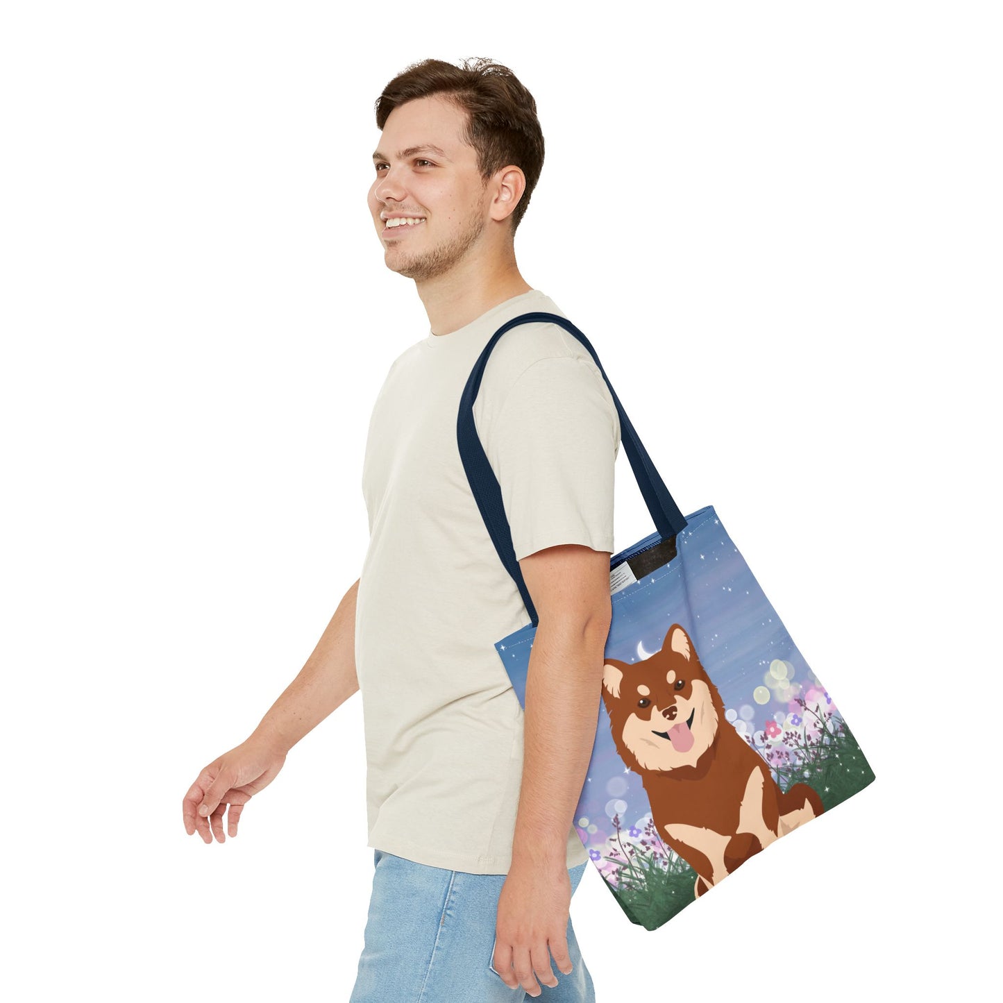 Finnish Lapphund Dog Tote Bag 16x16