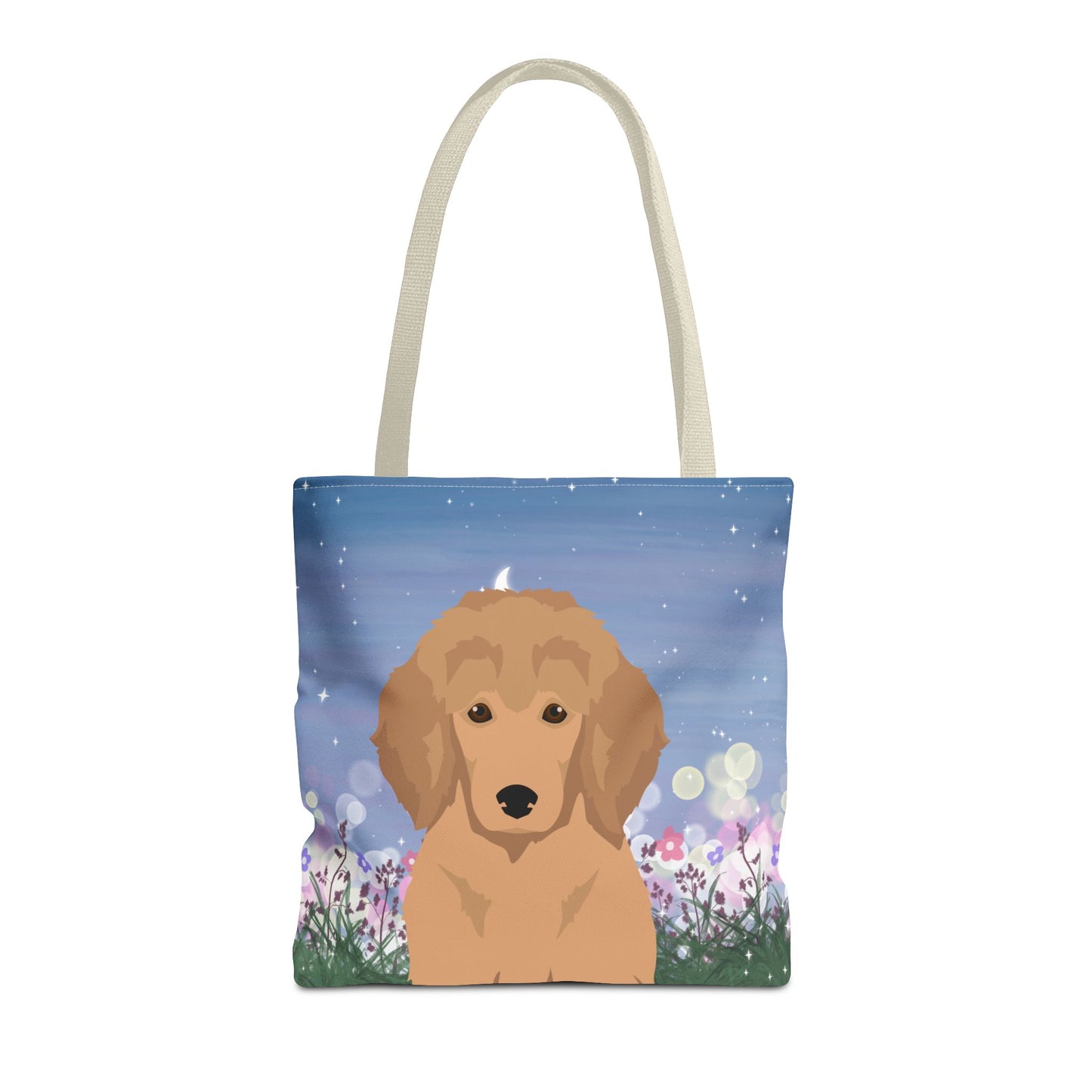 Poodle Dog Tote Bag 16x16