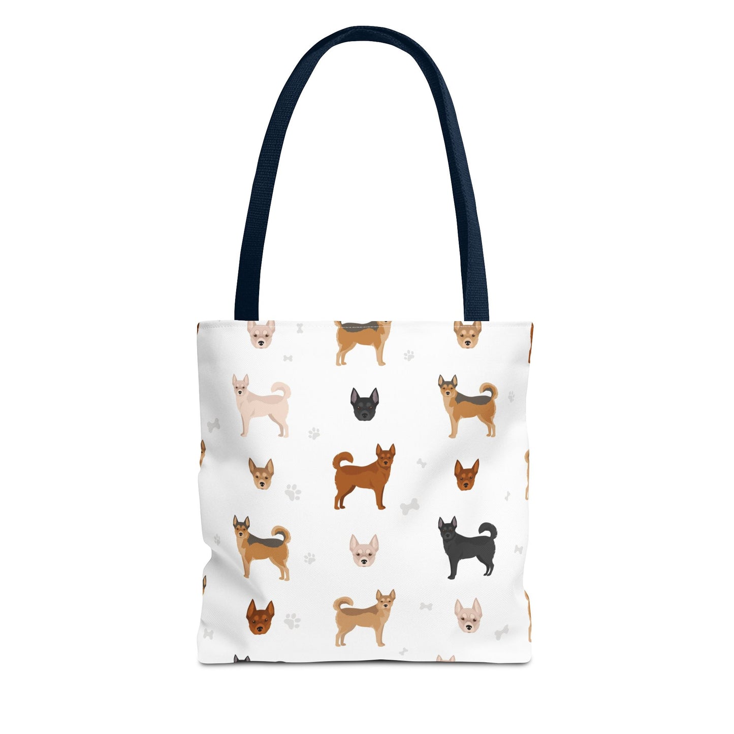 Norwegian Lundehund Dog Tote Bag