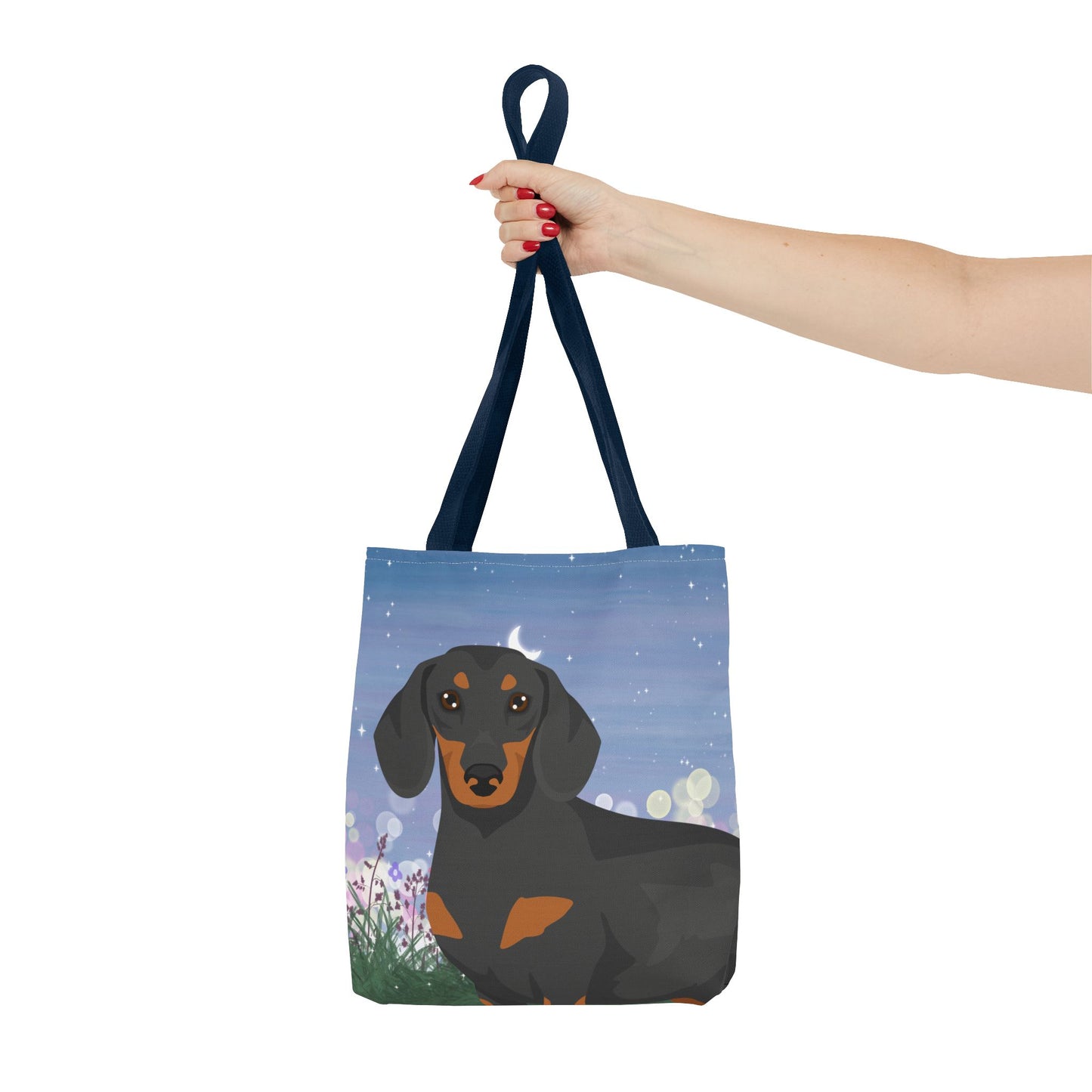 Dachshund Dog Tote Bag 13x13