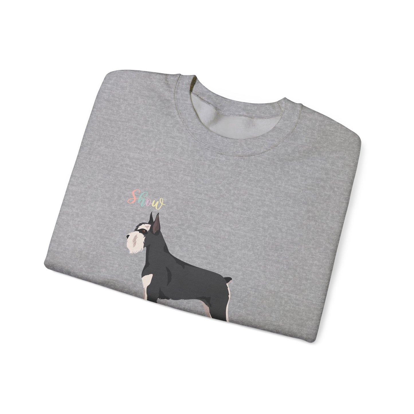 Schnauzer Dog Unisex Heavy Blend Crewneck Sweatshirt