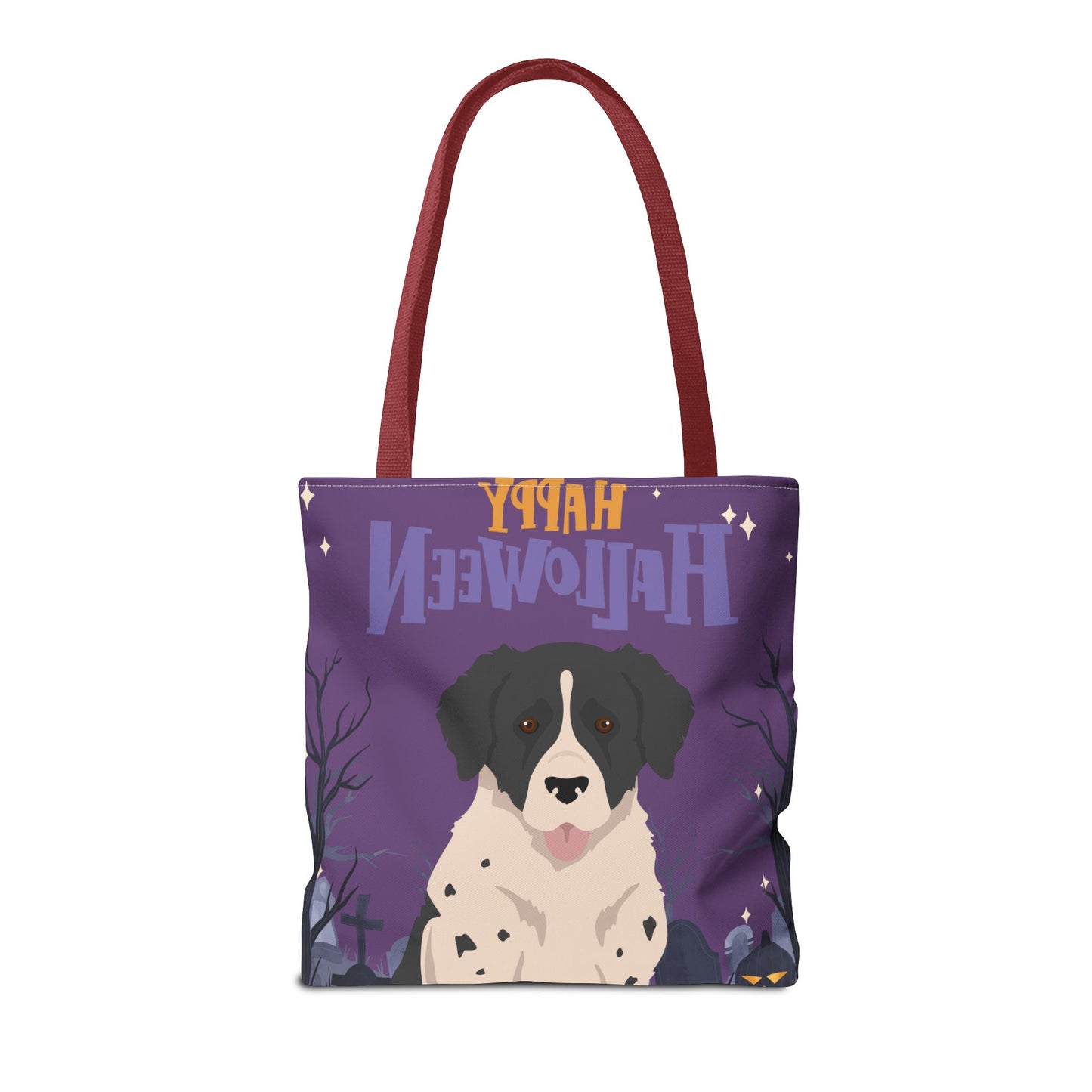 Wetterhoun Dog Happy Halloween Tote Bag 16x16