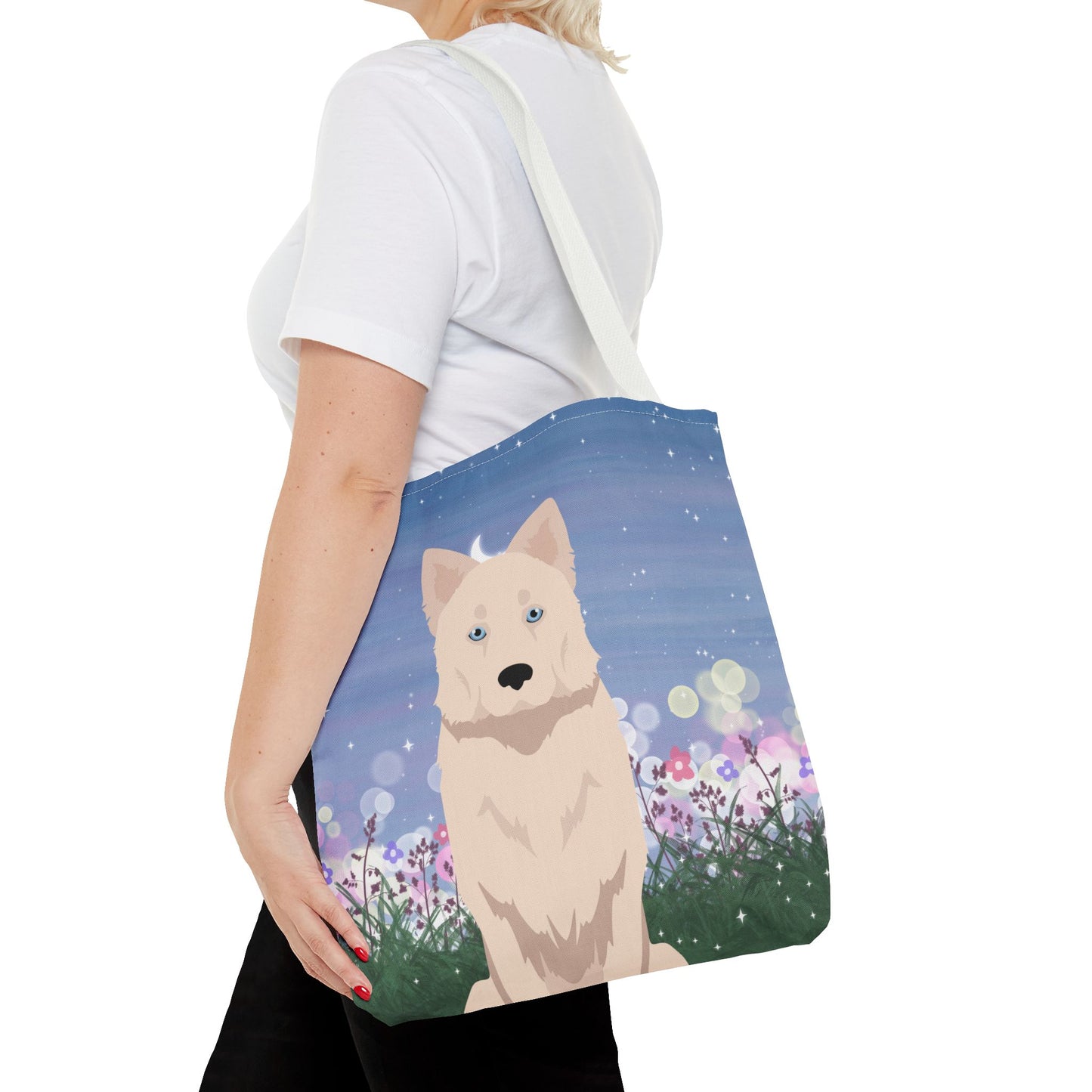 Yakutian Laika Dog Tote Bag 16x16