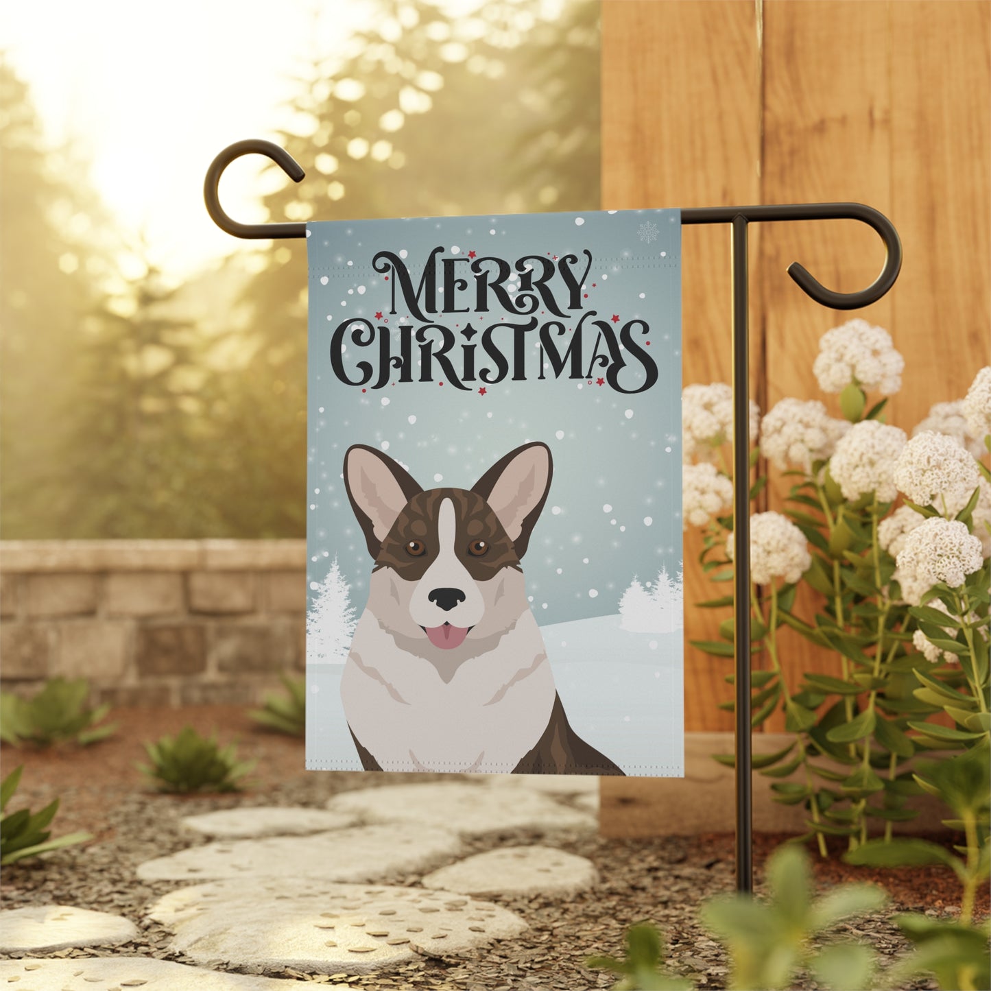 Cardigan Welsh Corgi Dog Garden Flag