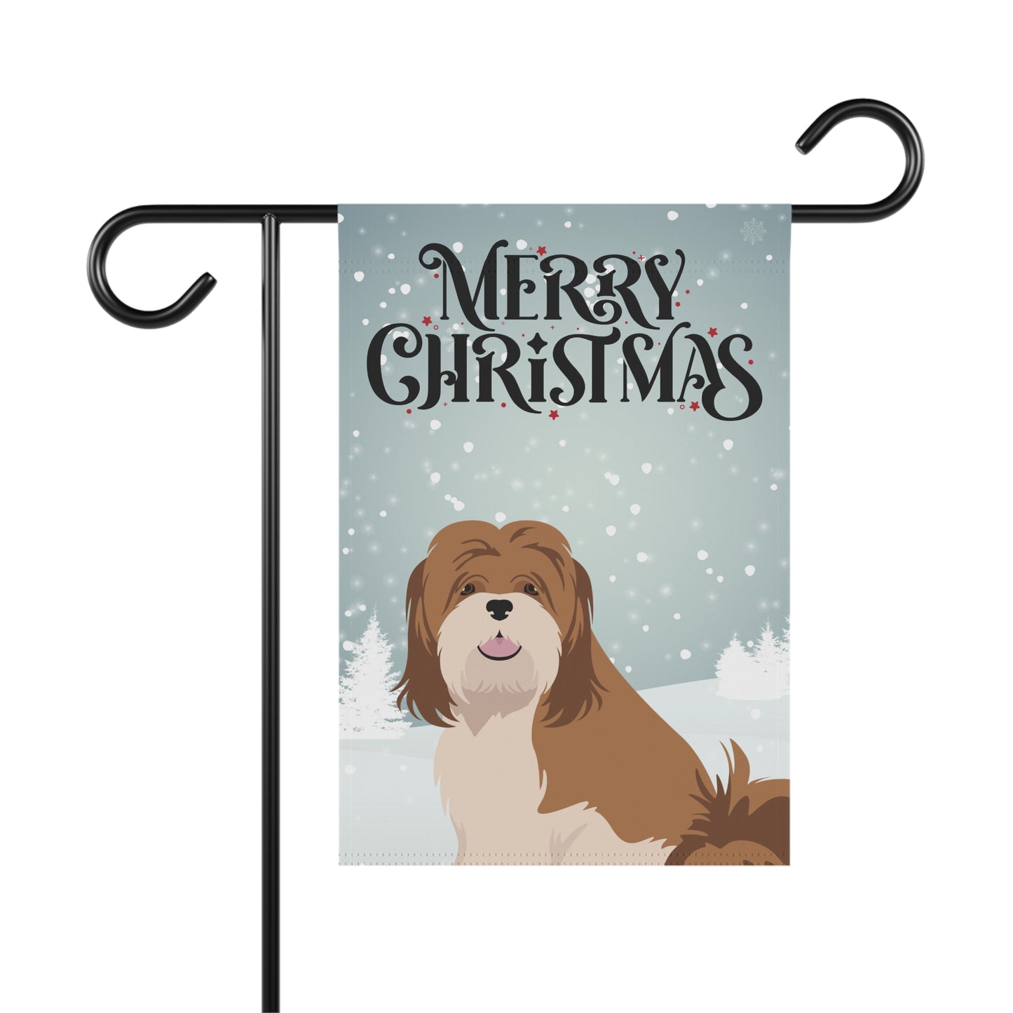 Lhasa Apso Dog Garden Flag