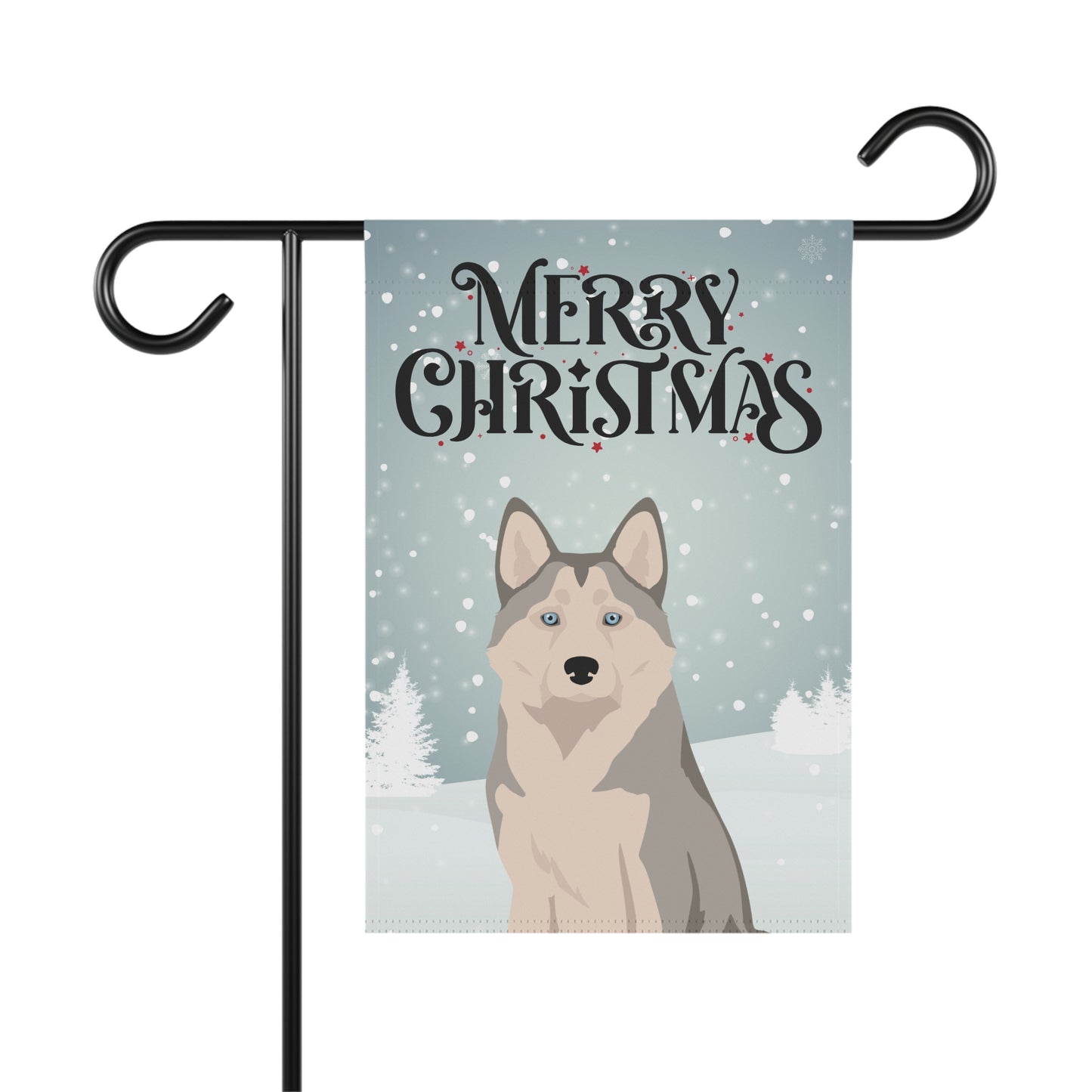Alaskan Husky Dog Garden Flag