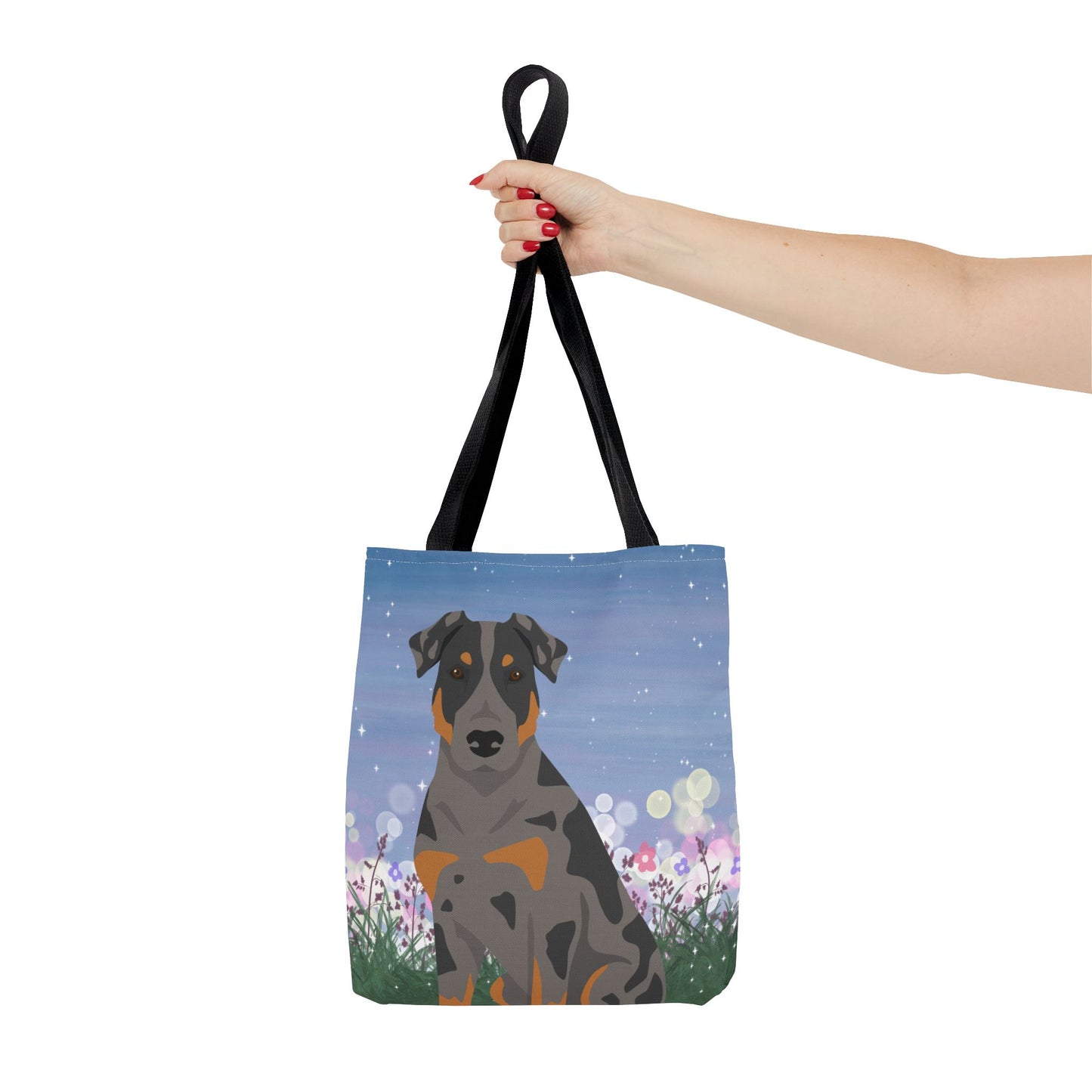 Beauceron Dog Tote Bag 13x13