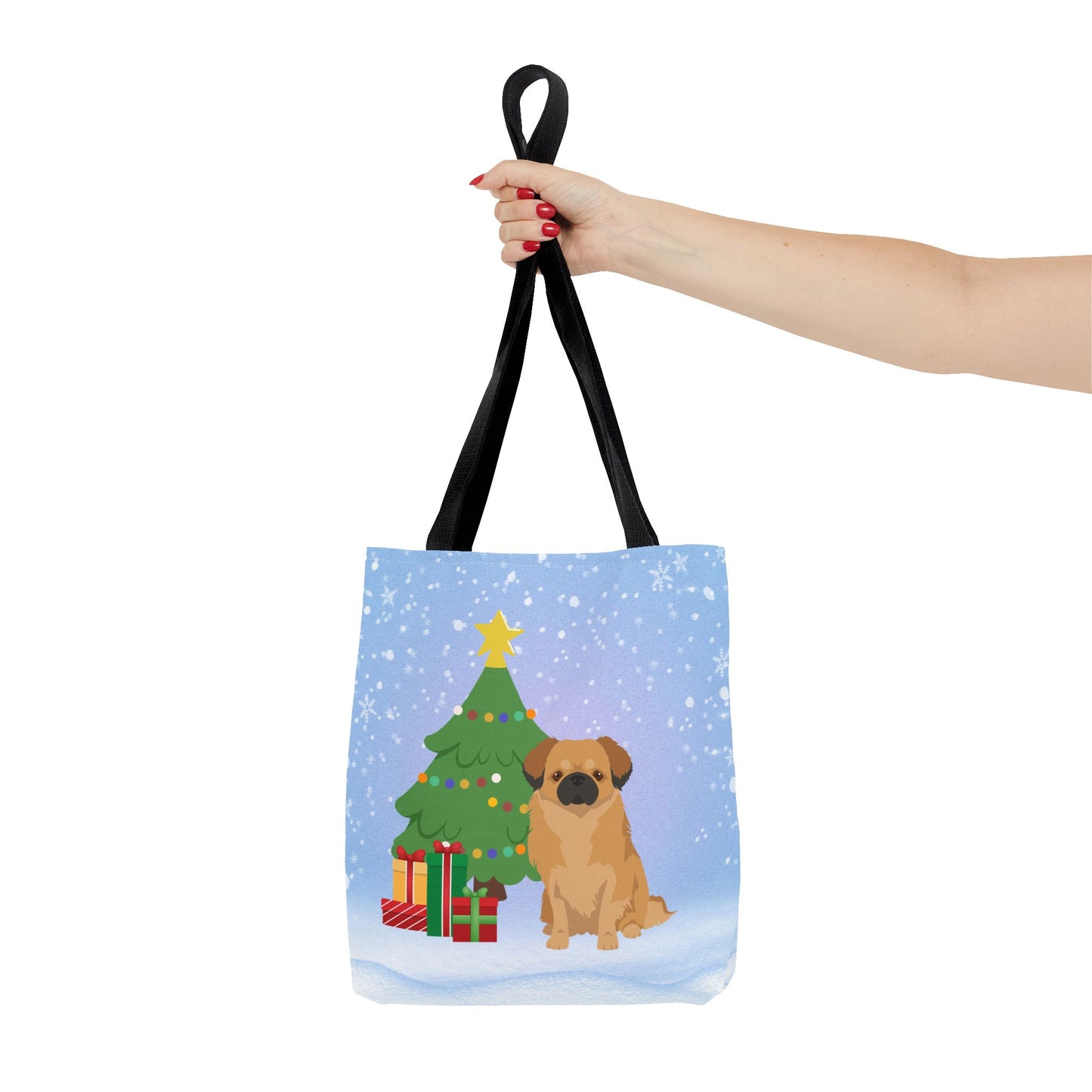 Tibetan Spaniel Dog Tote Bag, Dog Mom Gift