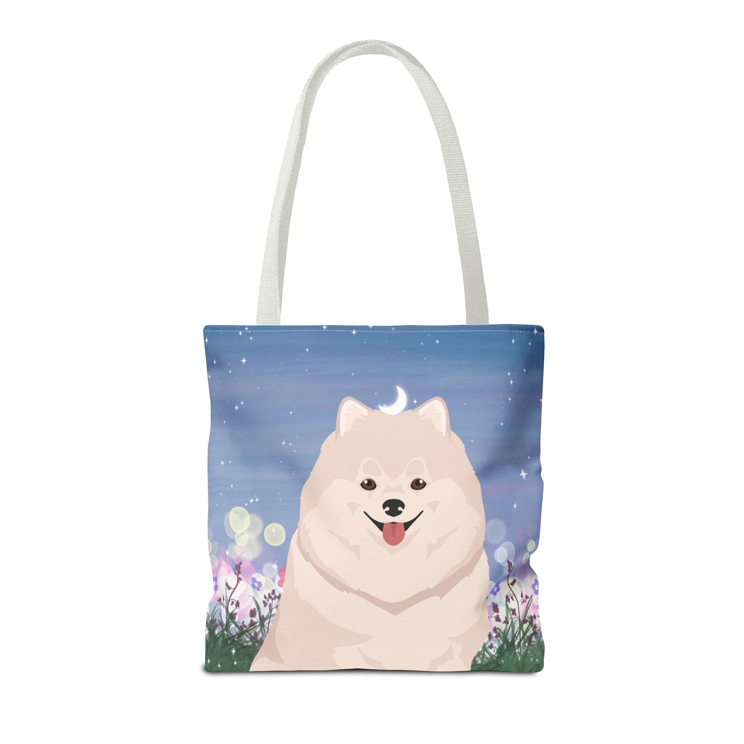 Pomeranian Dog Tote Bag 16x16