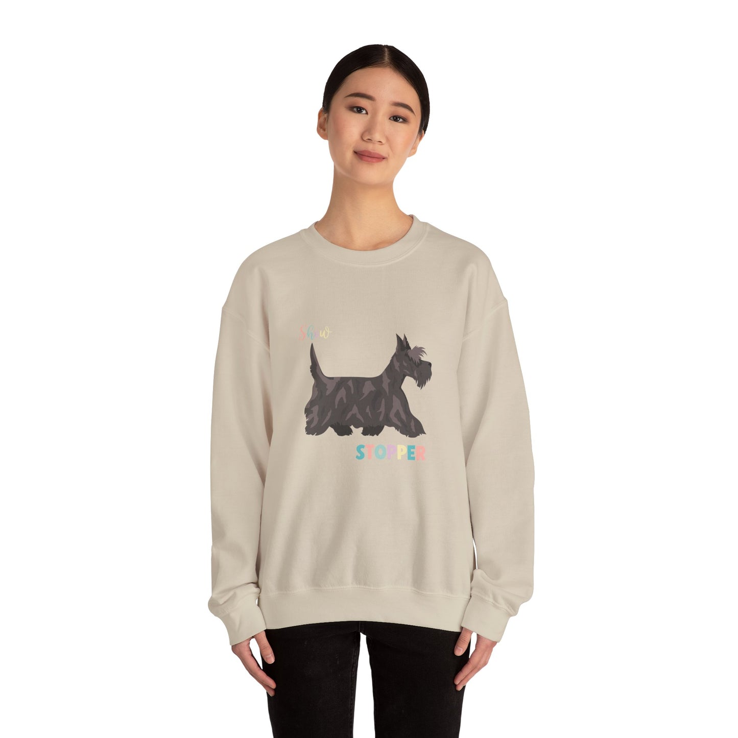 Scottish Terrier Dog Unisex Heavy Blend Crewneck Sweatshirt