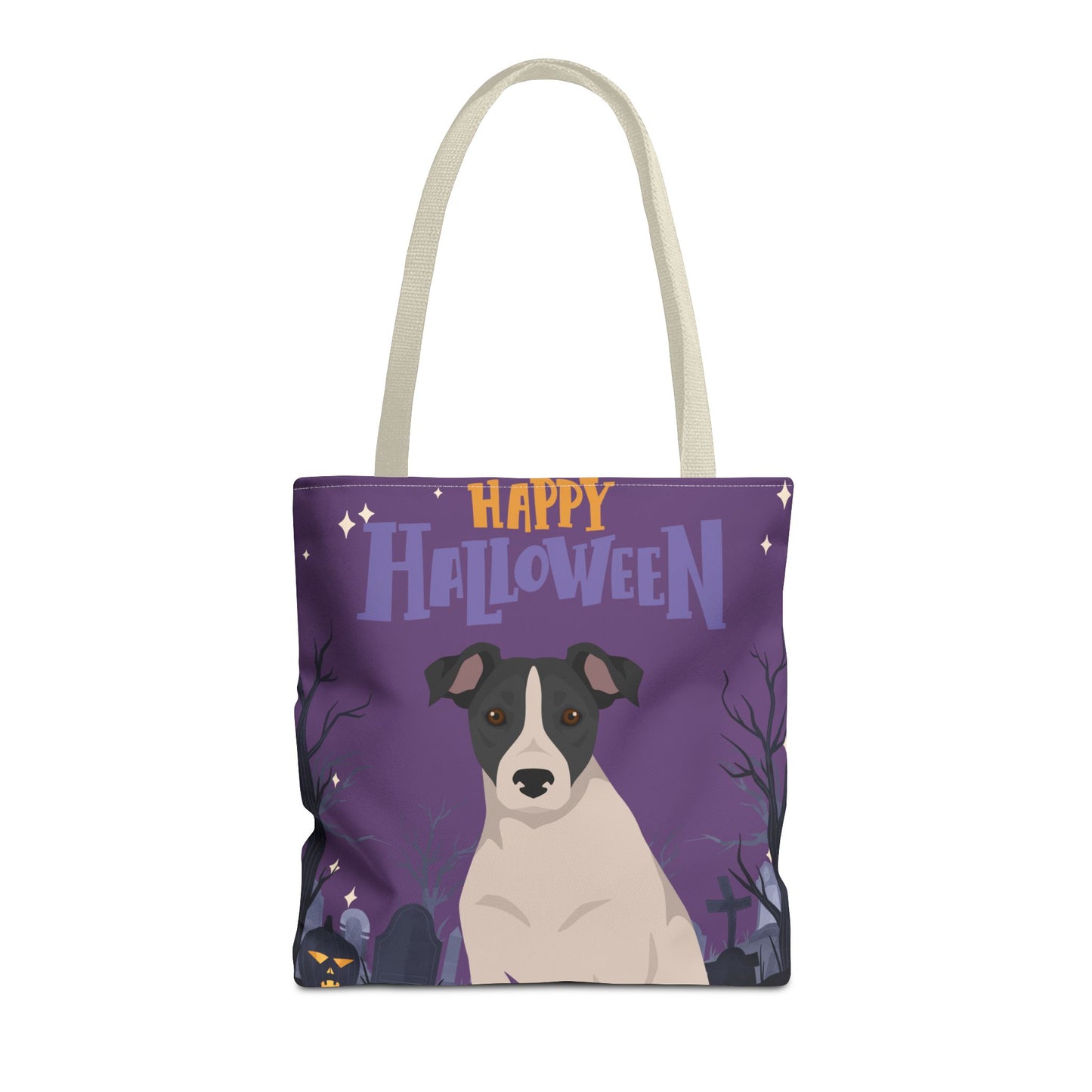 Parson Russell Terrier Dog Happy Halloween Tote Bag 16x16