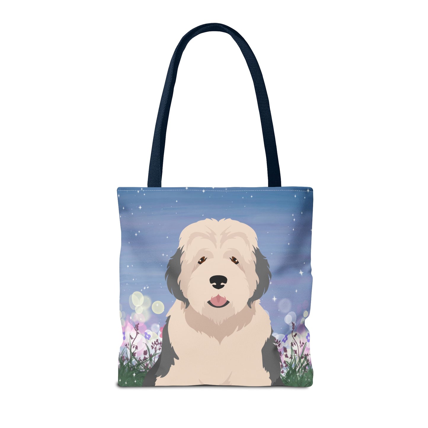 Old English Sheepdog Dog Tote Bag 16x16