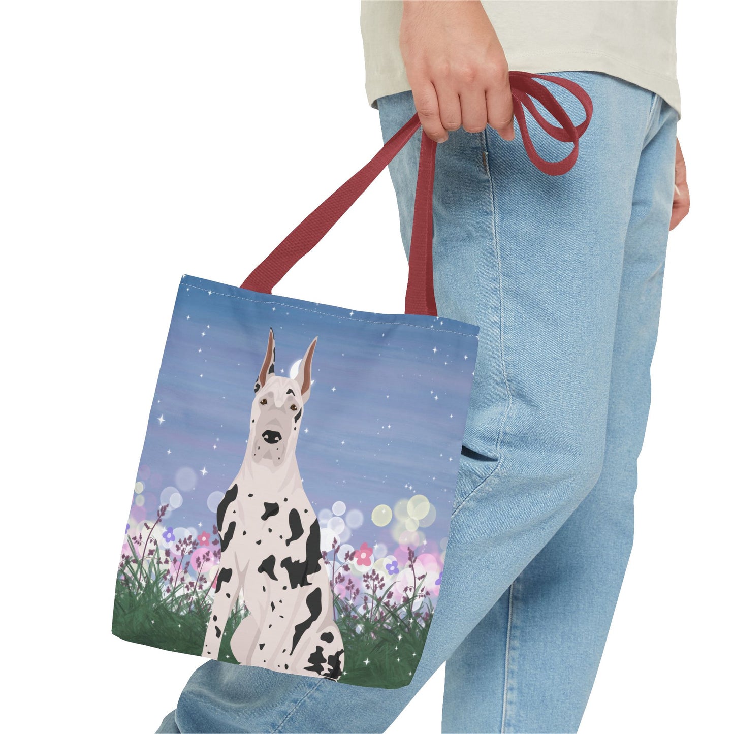 Great Dane Dog Tote Bag 13x13