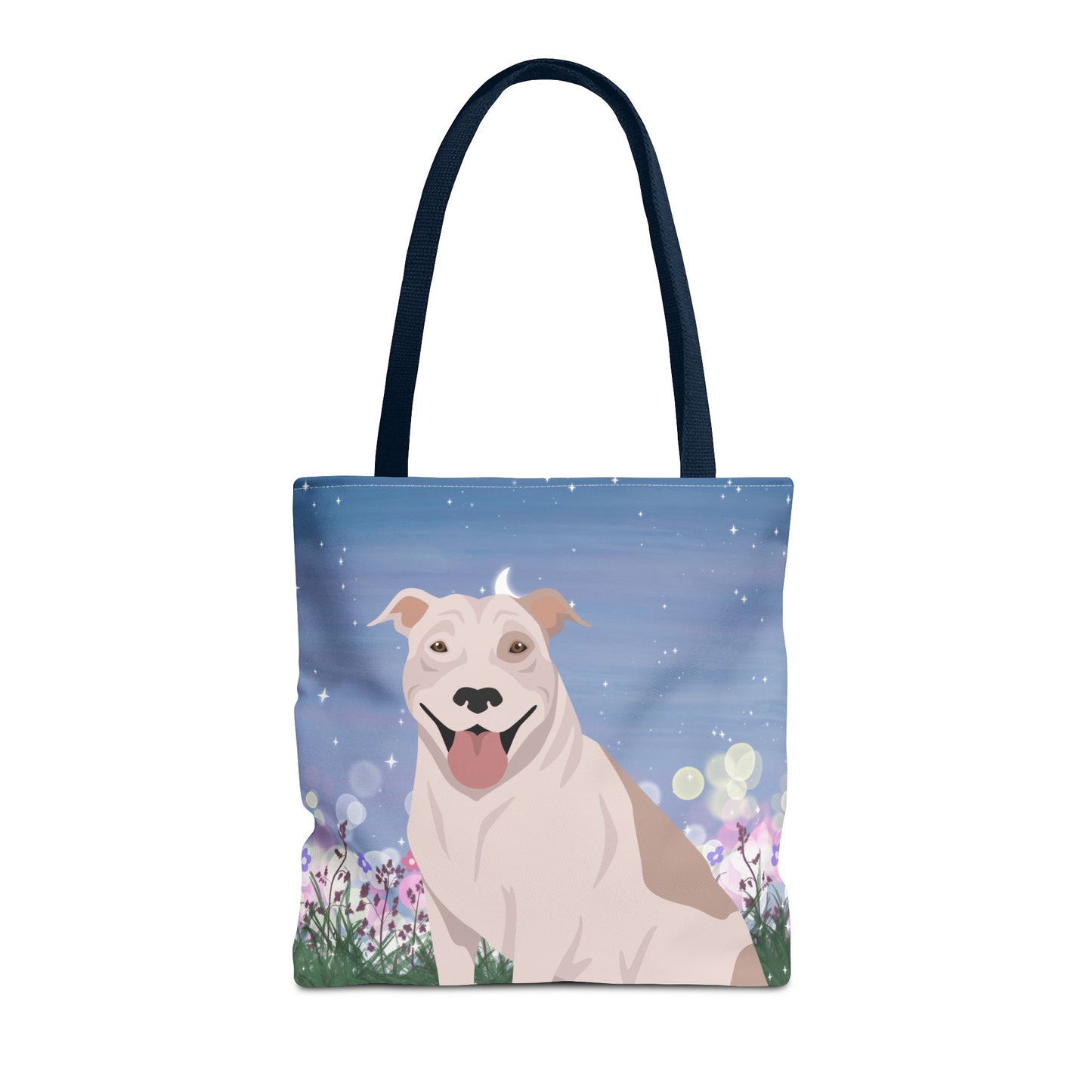 Pit Bull Dog Tote Bag 16x16