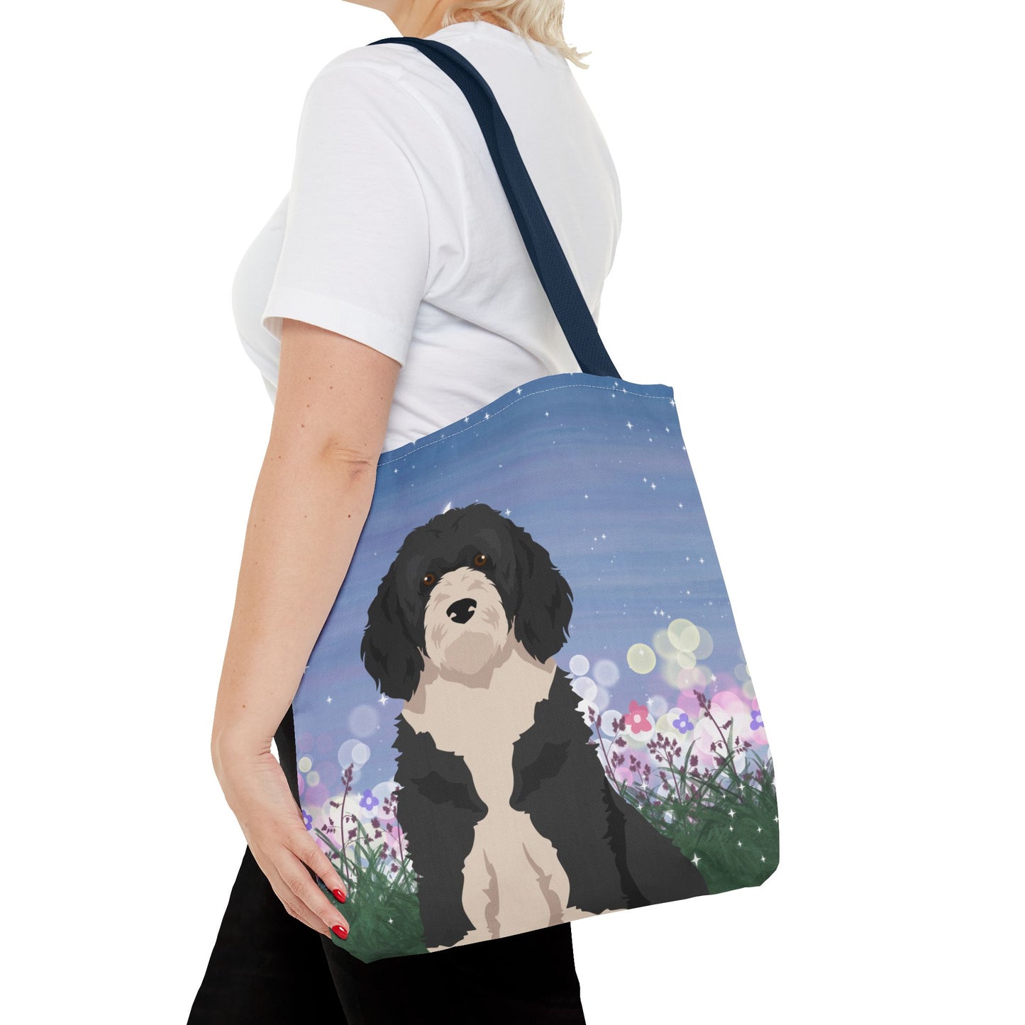 Portuguese Water Dog Dog Tote Bag 16x16
