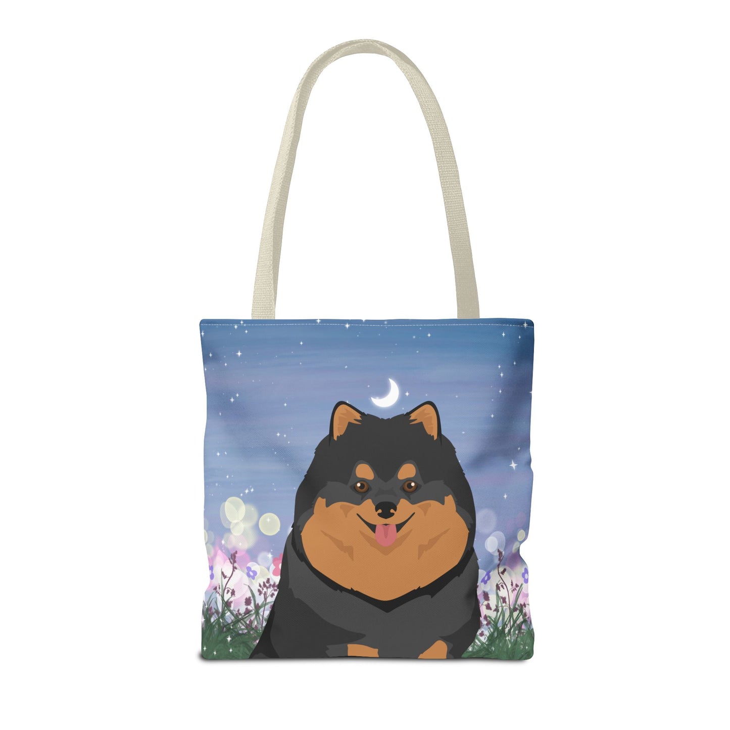 Pomeranian Dog Tote Bag 16x16