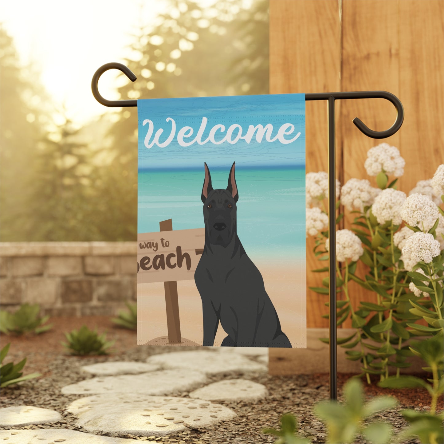 Great Dane Dog Garden Flag