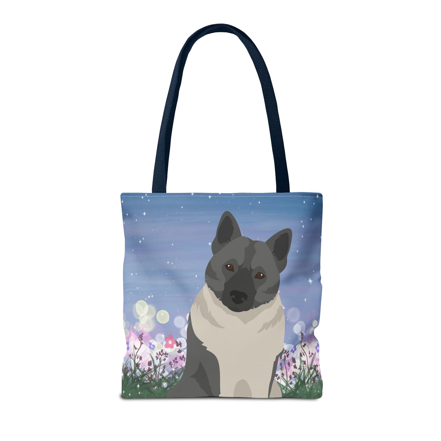 Norwegian Lundehund Dog Tote Bag 16x16