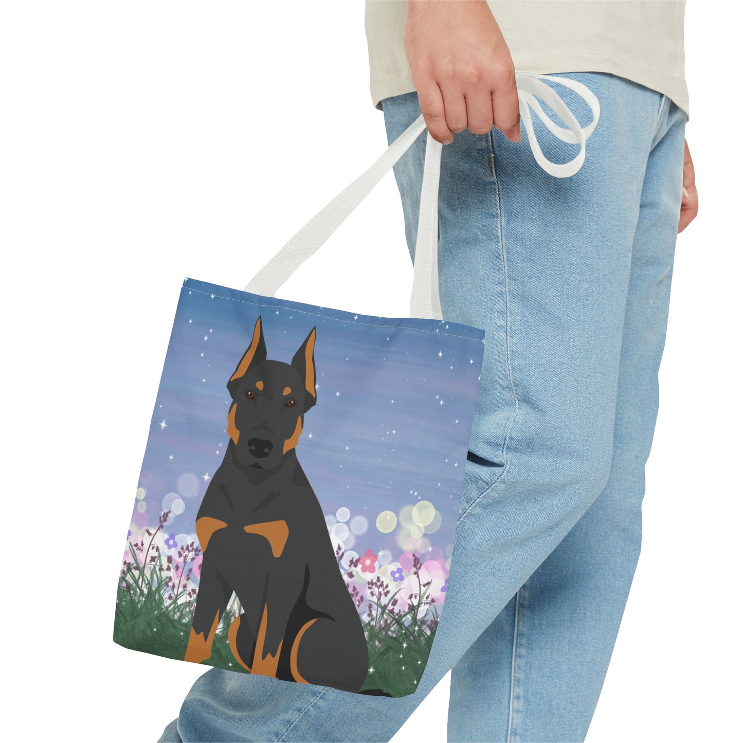 Beauceron Dog Tote Bag 13x13