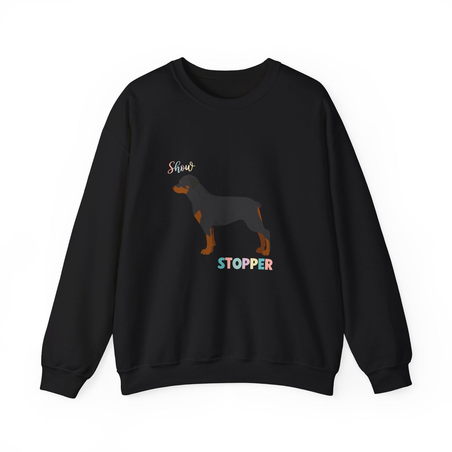 Rottweiler Dog Unisex Heavy Blend Crewneck Sweatshirt
