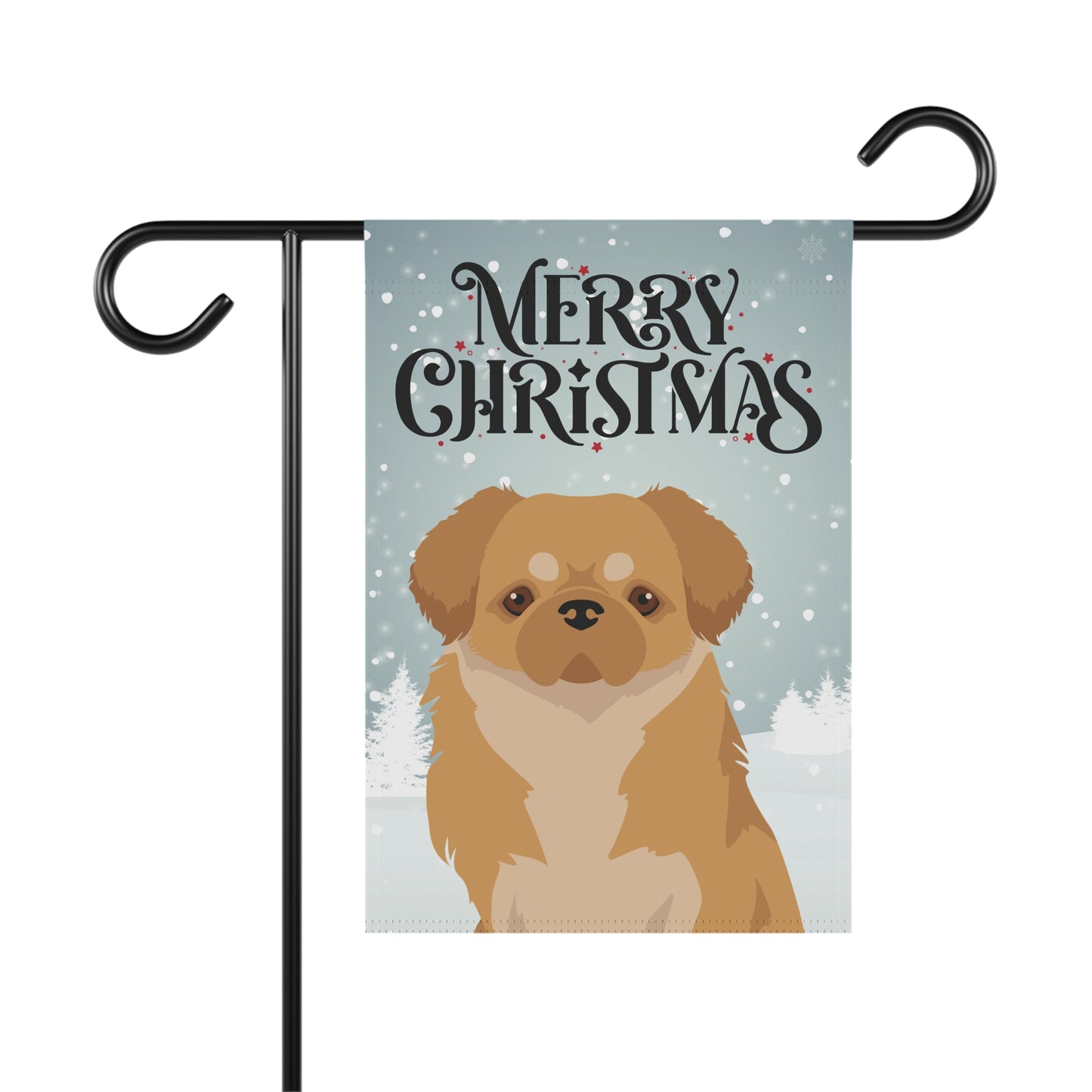 Tibetan Spaniel Dog Garden Flag
