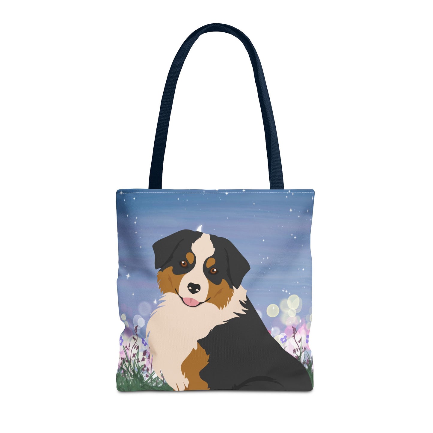 Miniature American Shepherd Dog Tote Bag 16x16