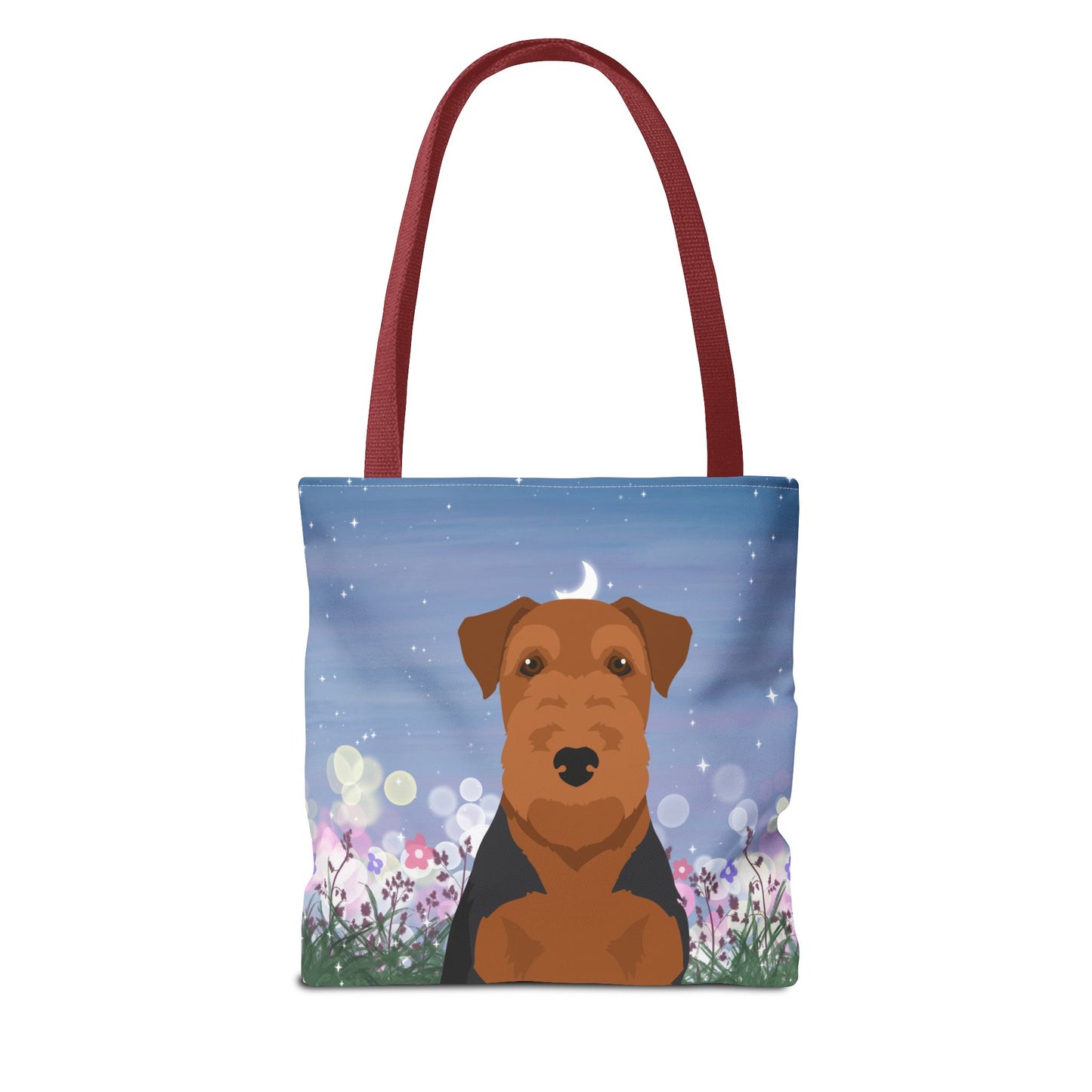 Welsh Terrier Dog Tote Bag 13x13