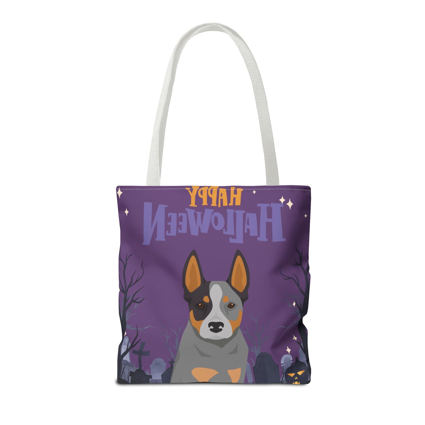 Australian Cattle Dog Dog Happy Halloween Tote Bag 16x16