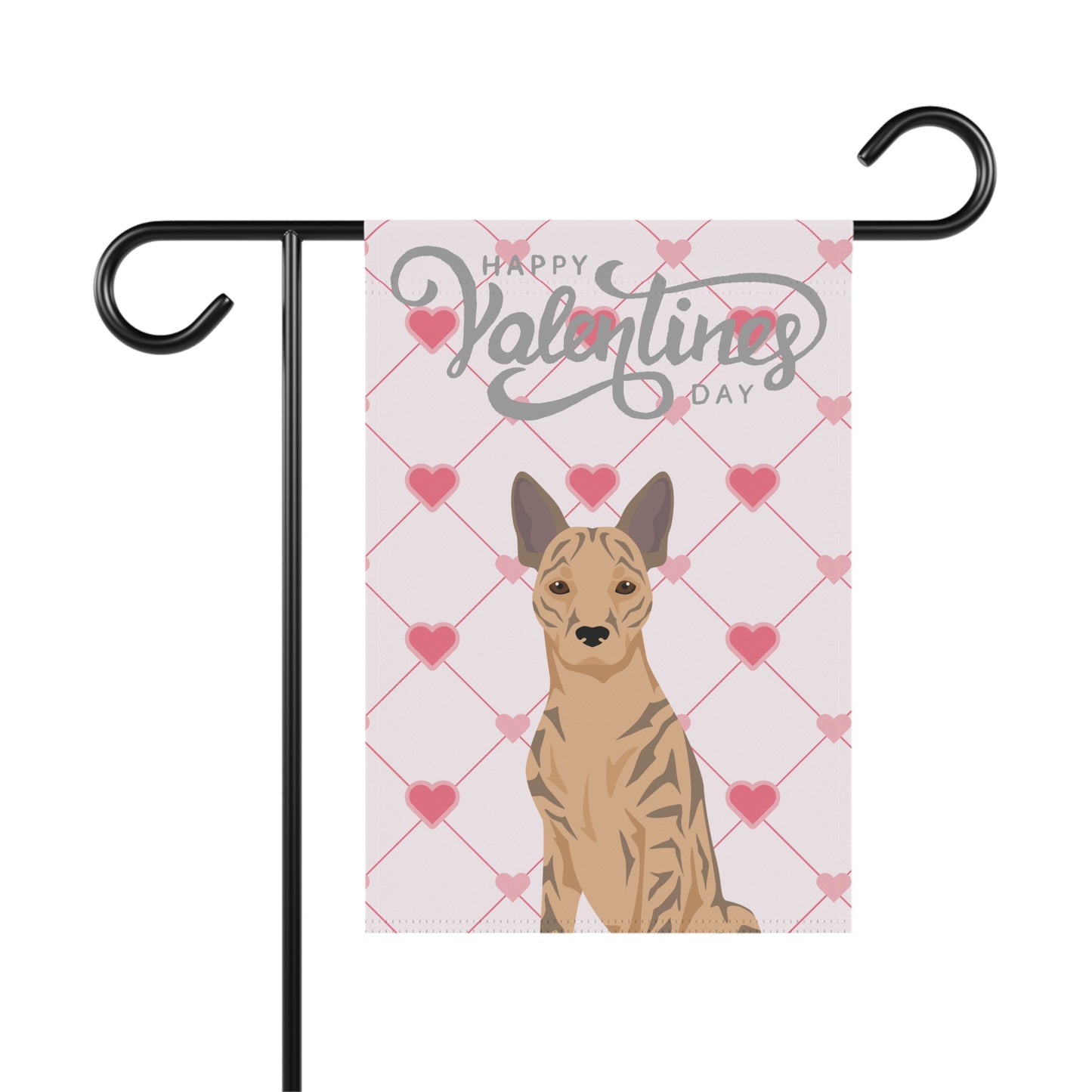 Taiwan Dog Valentines Day Garden Flag