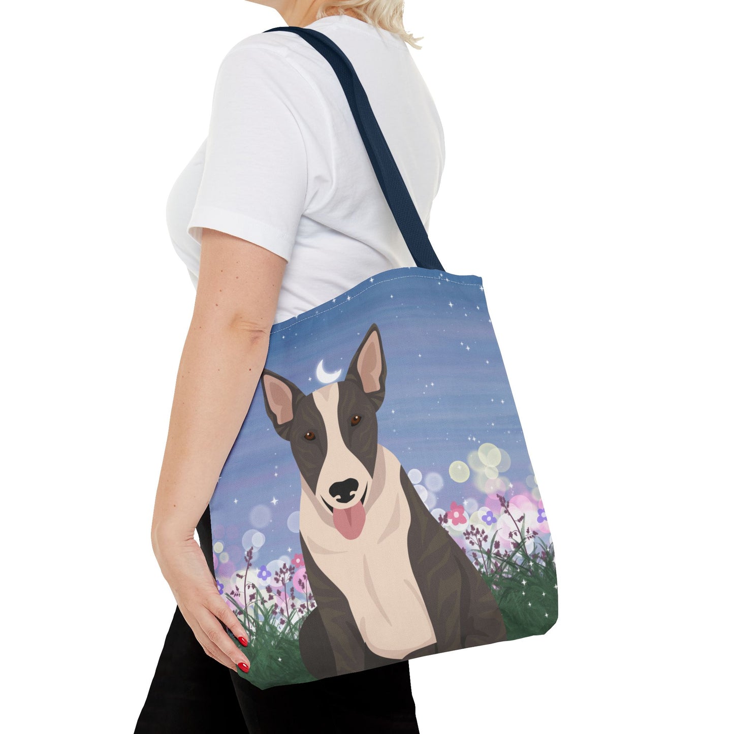 Bull Terrier Dog Tote Bag 16x16