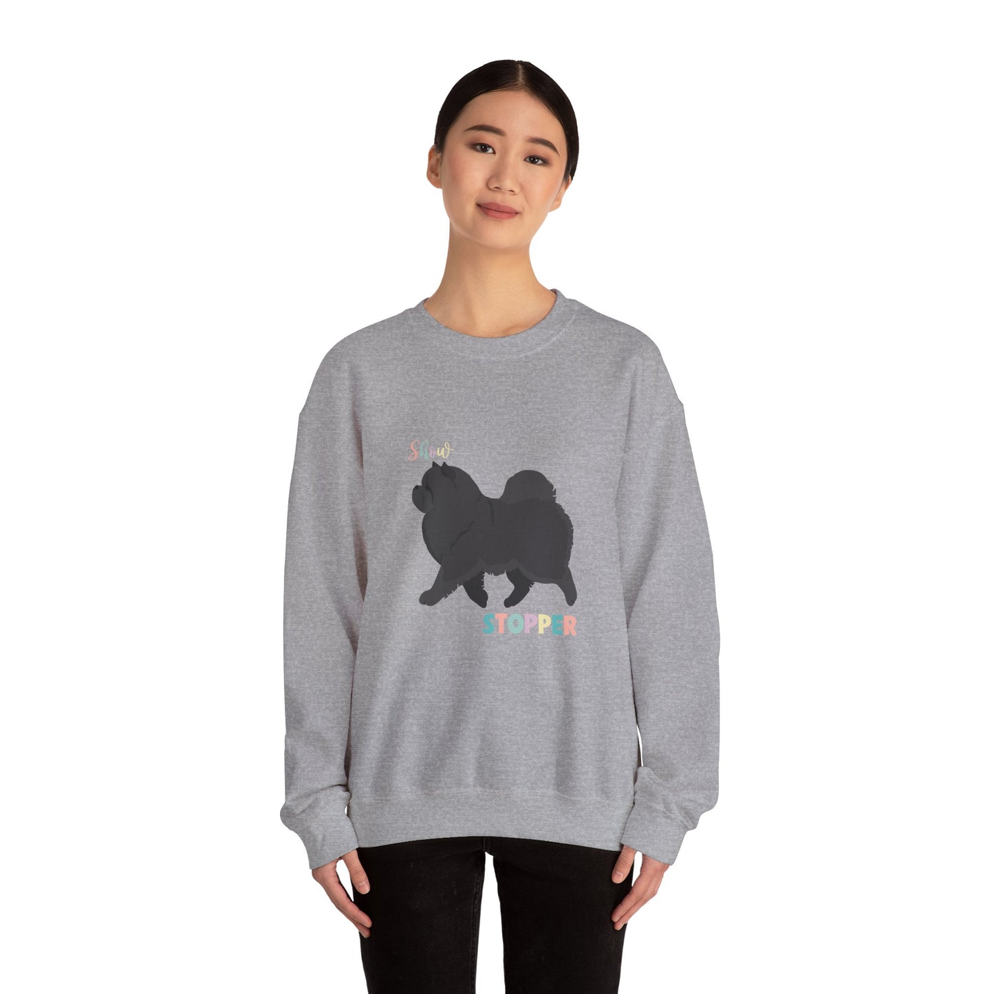 Chow Chow Dog Unisex Heavy Blend Crewneck Sweatshirt
