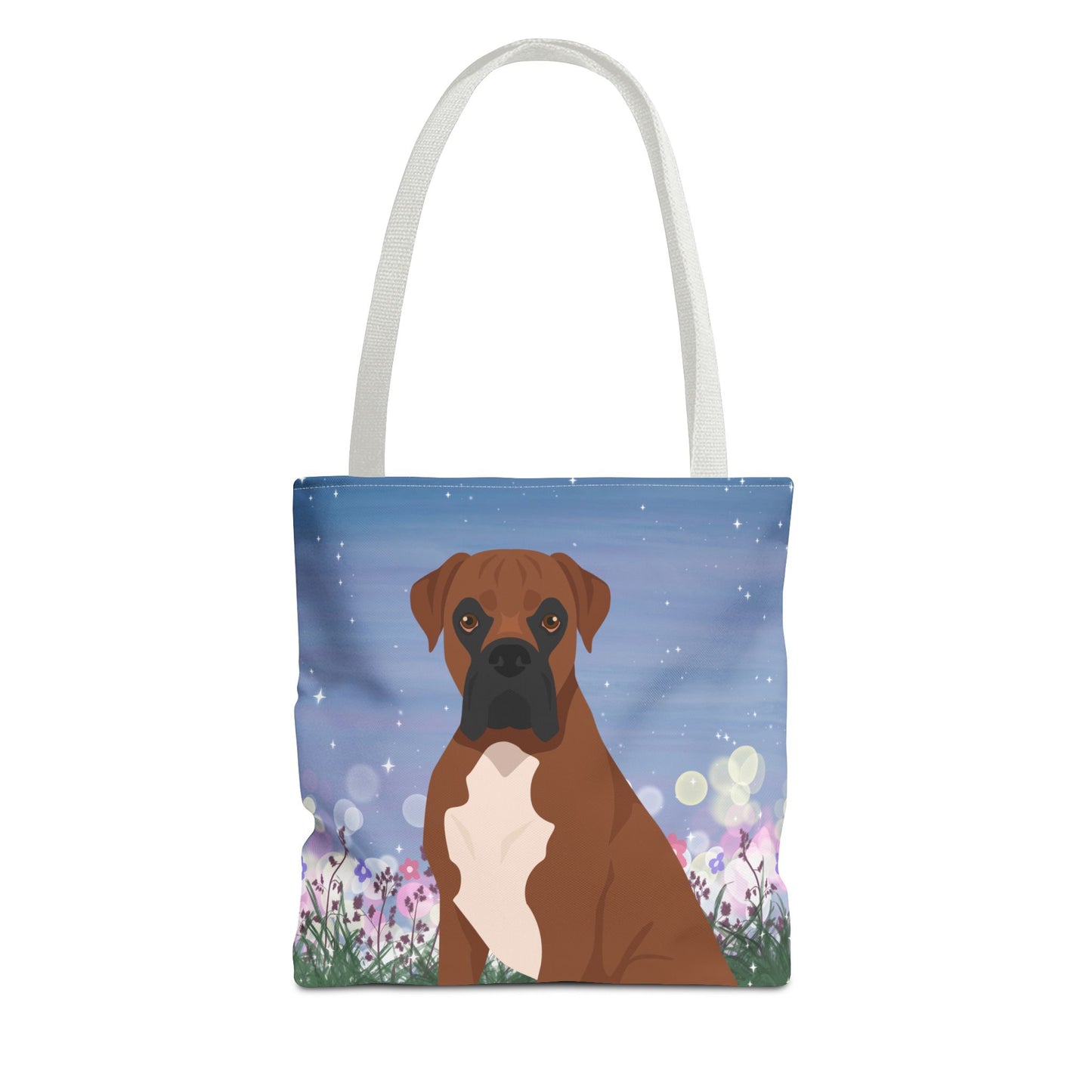 Boxer Dog Tote Bag 13x13