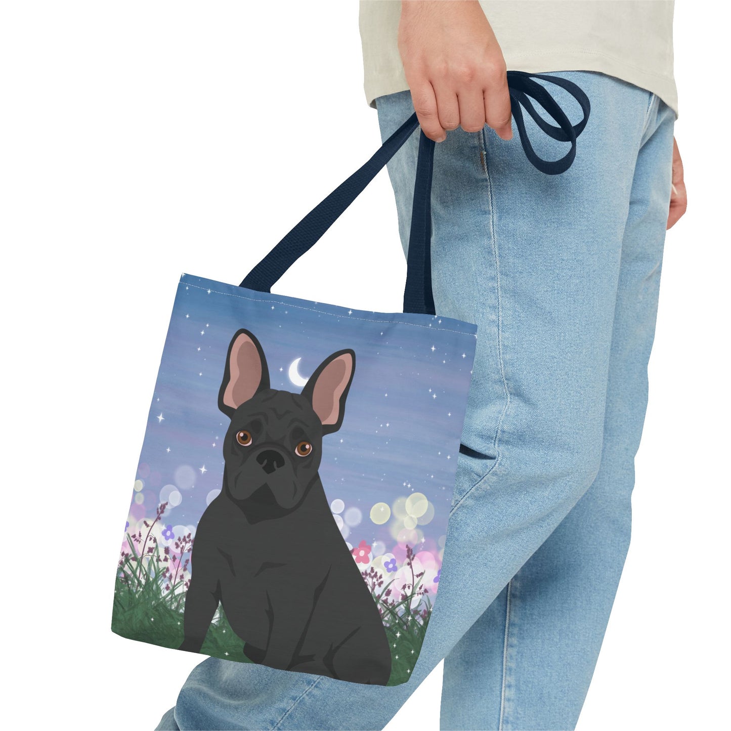 French Bulldog Dog Tote Bag 13x13