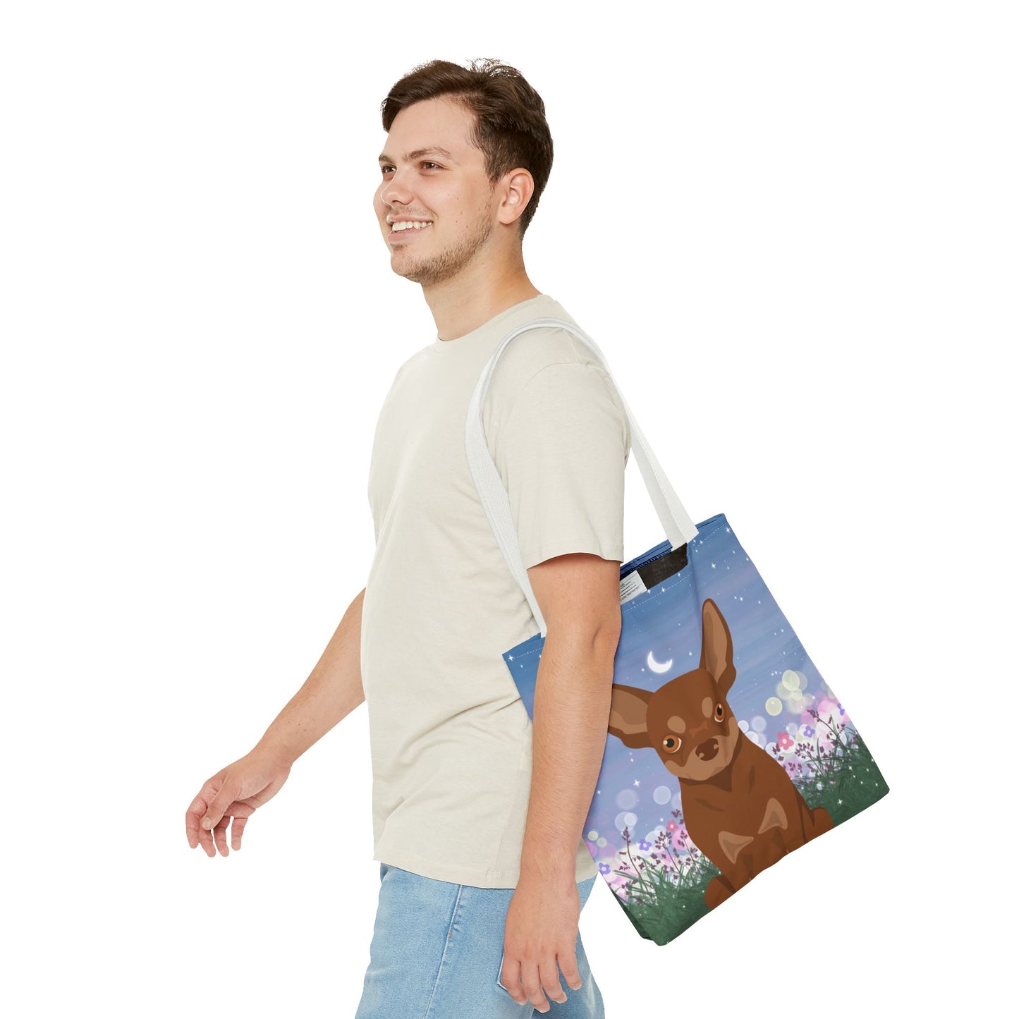 Chihuahua Dog Tote Bag 16x16