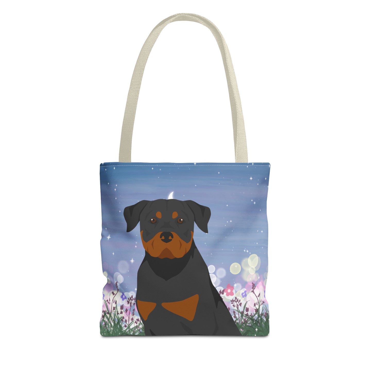 Rottweiler Dog Tote Bag 13x13